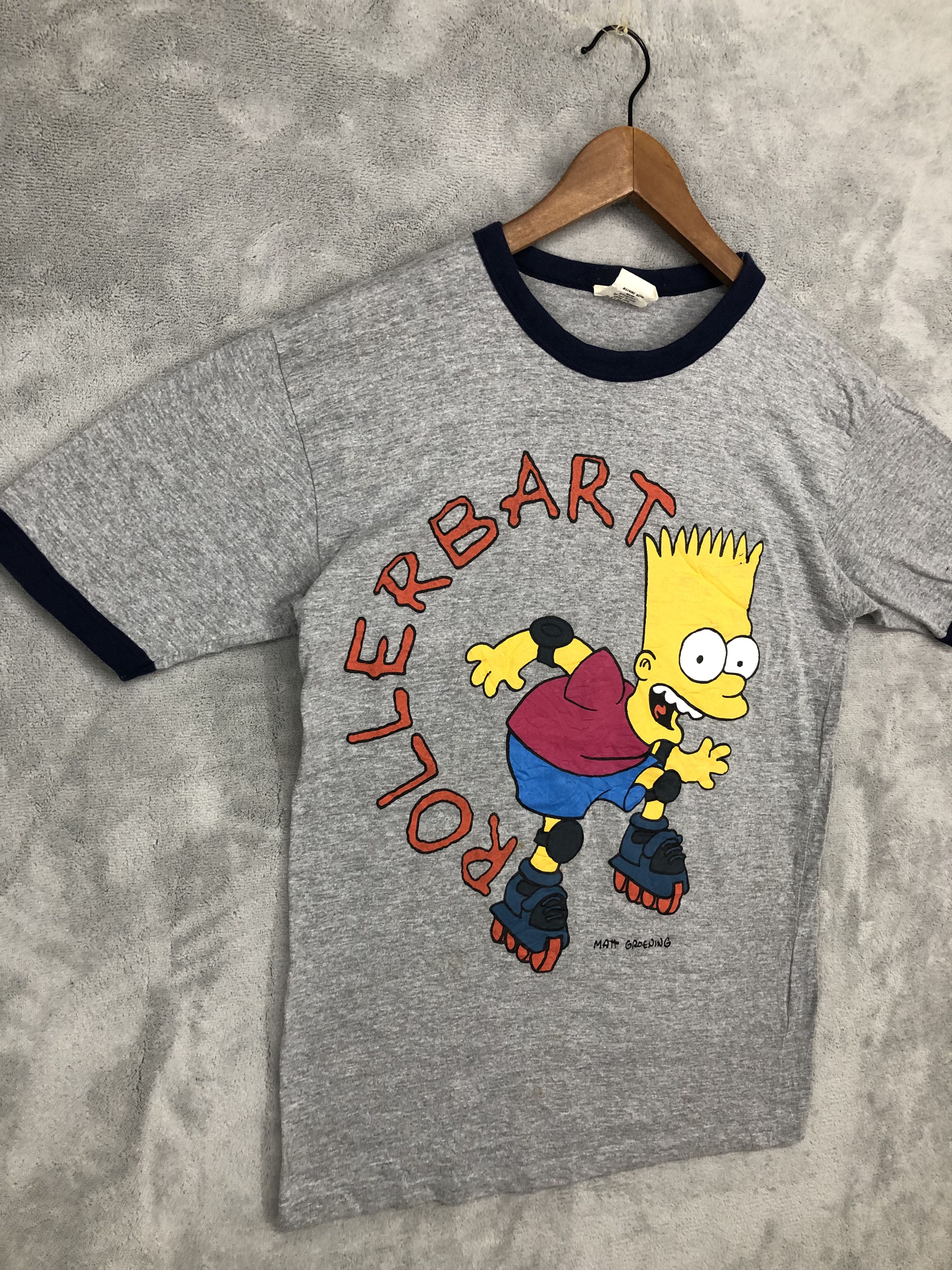 Cartoon Network Vintage Rollerbart Matt Groening Tee Size US M / EU 48-50 / 2 - 4 Thumbnail