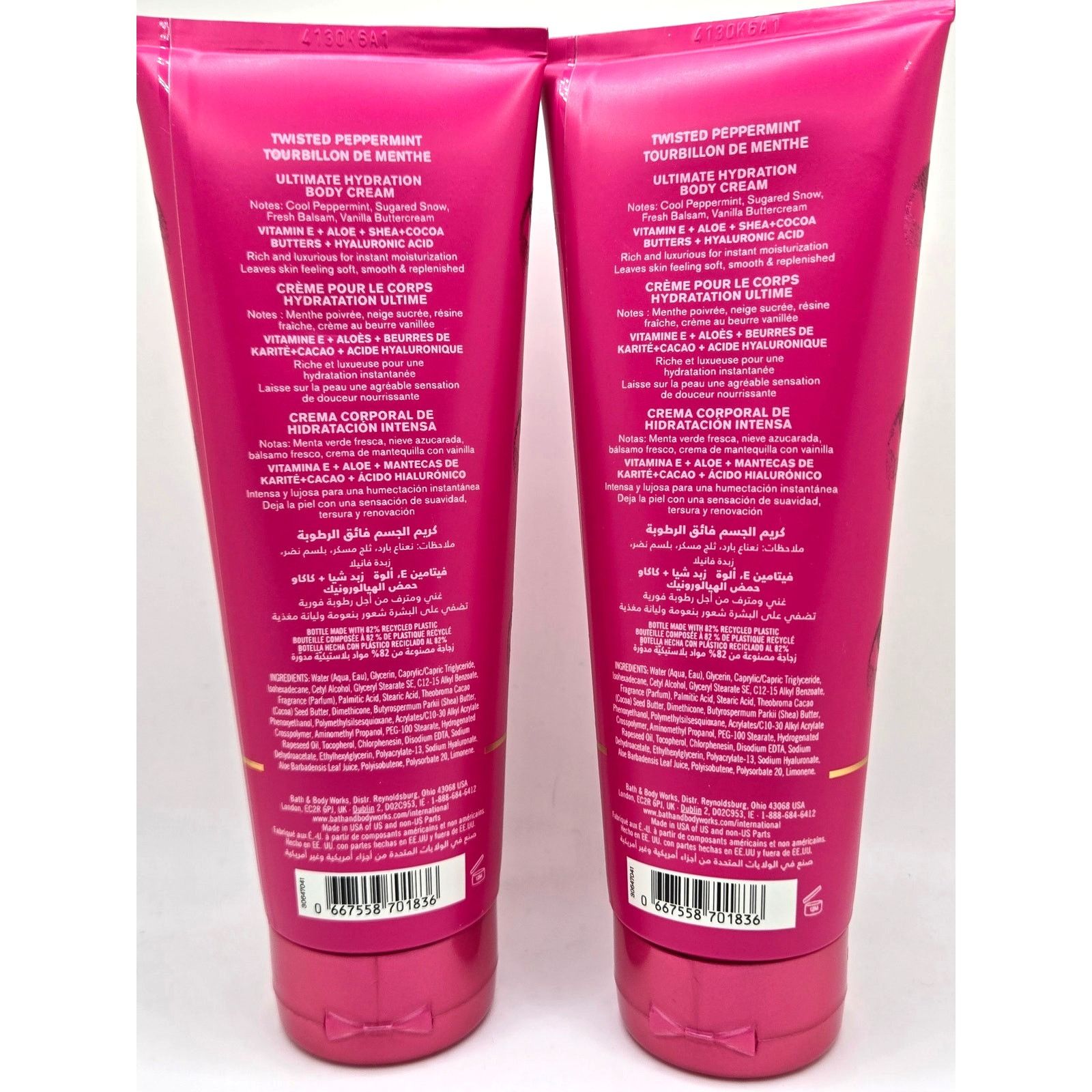 Other NEW Bath & Body Twisted Peppermint Body Cream Size ONE SIZE - 2 Thumbnail