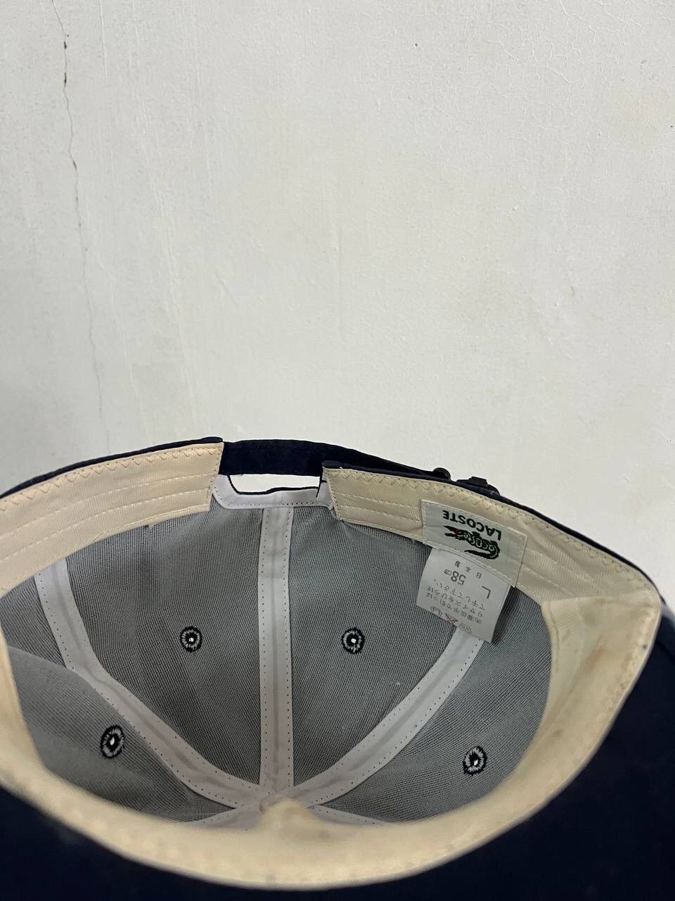 Japanese Brand Vintage Lacoste Indigo Hat Size ONE SIZE - 13 Thumbnail