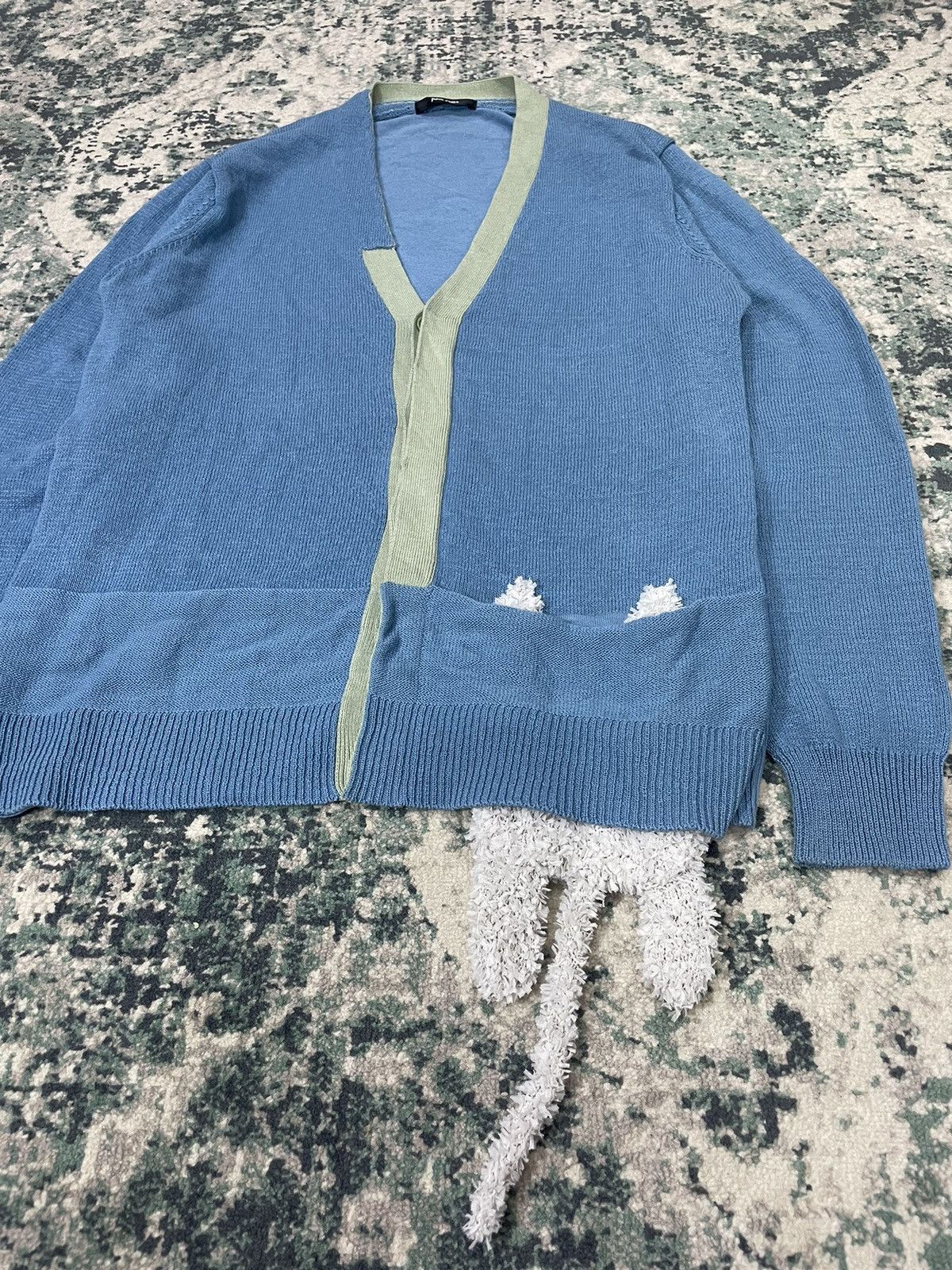 Issey Miyake Ne-Net By Issey Miyake 3D Monkey Pocket Cardigan Size US M / EU 48-50 / 2 - 3 Thumbnail