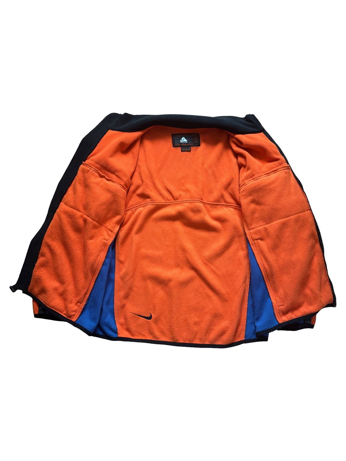 Nike ACG Nike ACG Vintage Blue/Orange 3-Layer Fleece Jacket US L Size US L / EU 52-54 / 3 - 3 Thumbnail