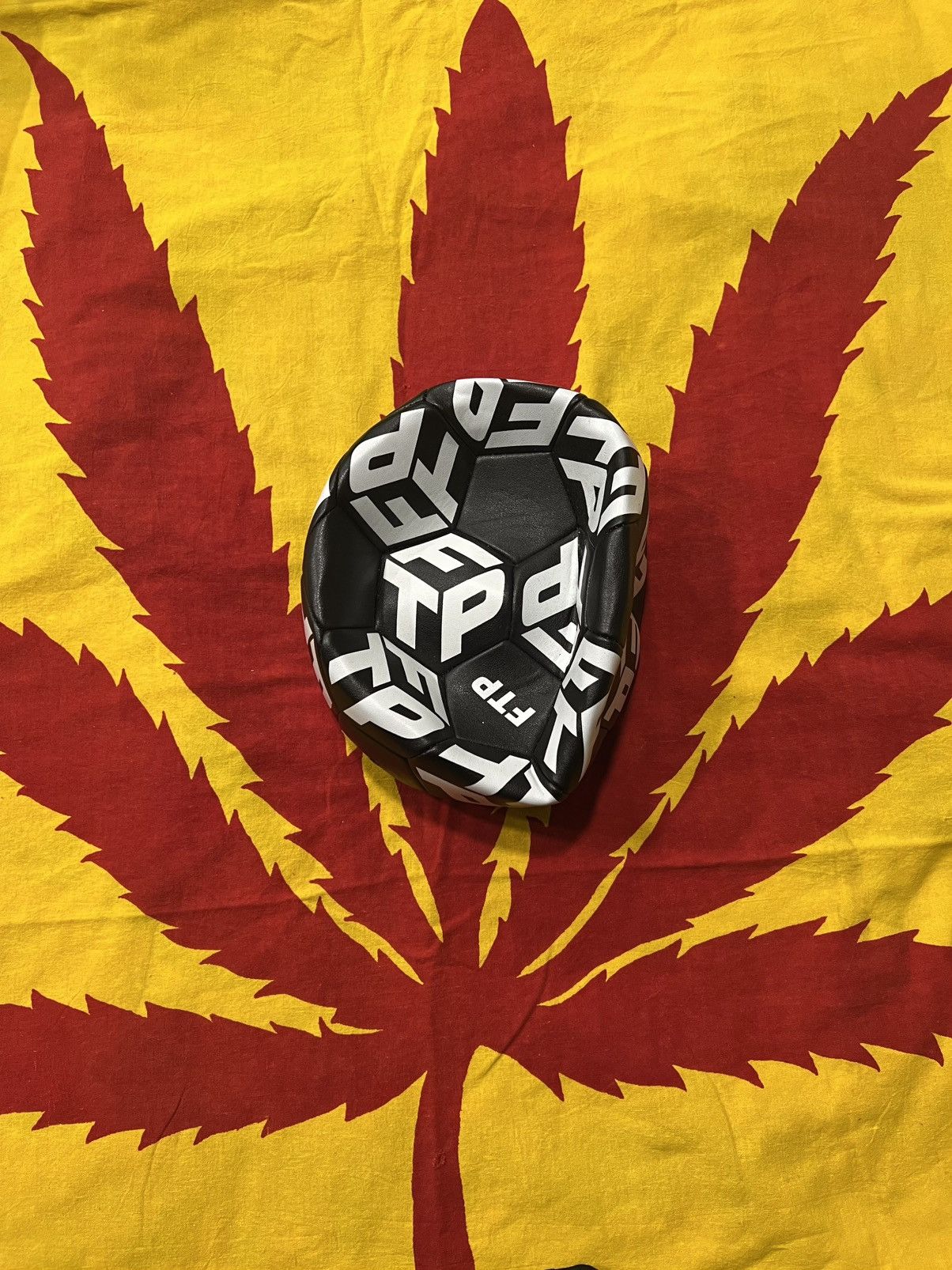 Fuck The Population FTP Dimension Logo Soccer Ball Size ONE SIZE - 1 Thumbnail