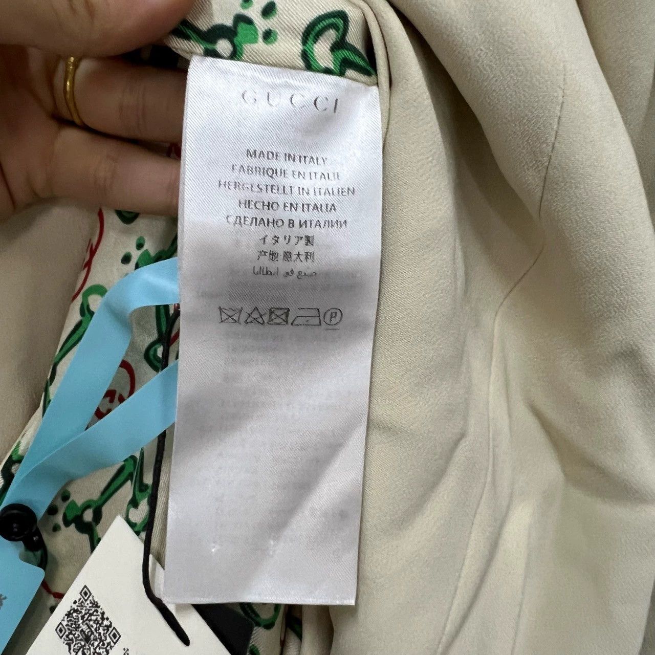 Gucci gucci double G striped blazer in beige Size US S / EU 44-46 / 1 - 3 Thumbnail