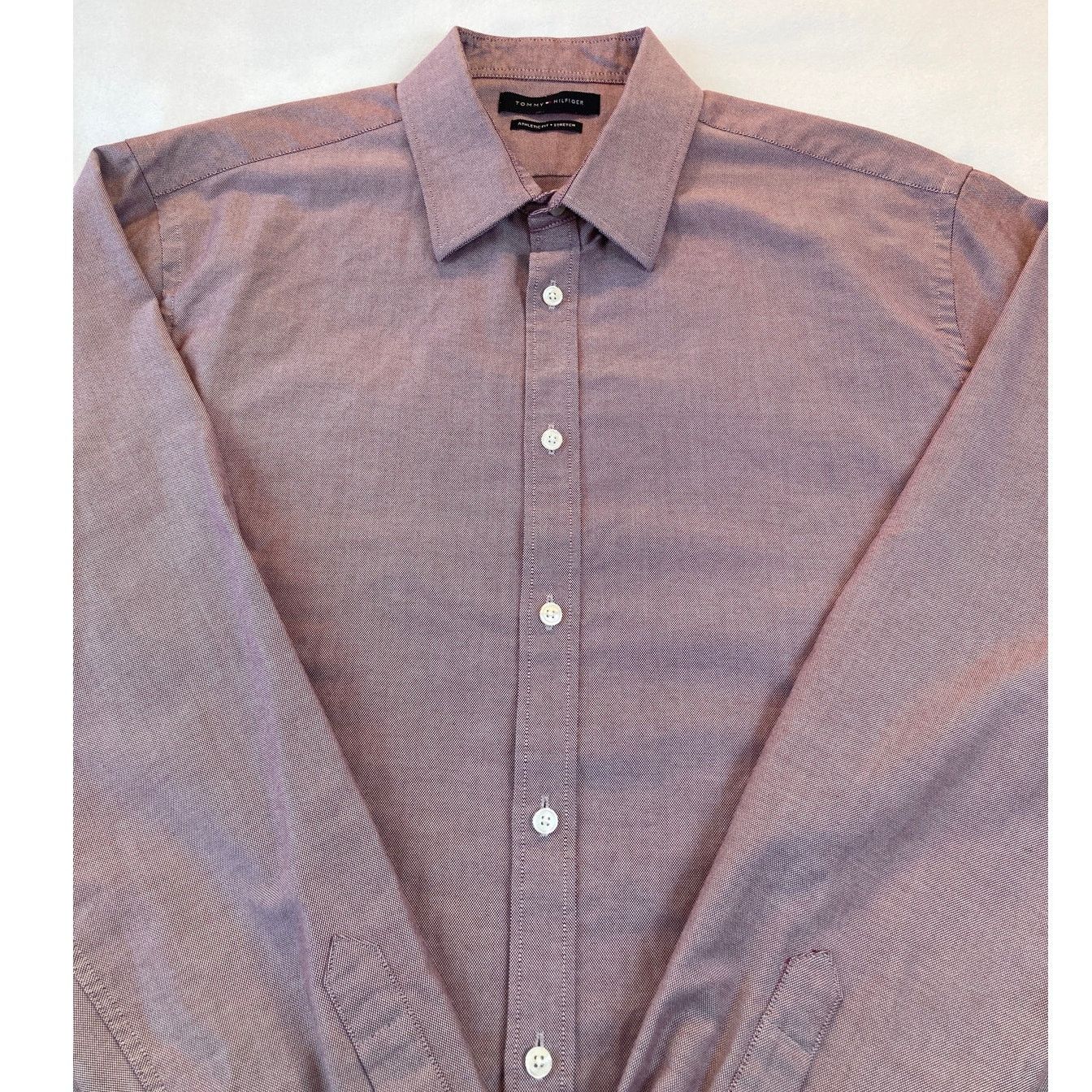 Tommy Hilfiger Tommy Hilfiger Mauve Athletic Stretch Long Sleeve Size 17 Size US XL / EU 56 / 4 - 4 Thumbnail