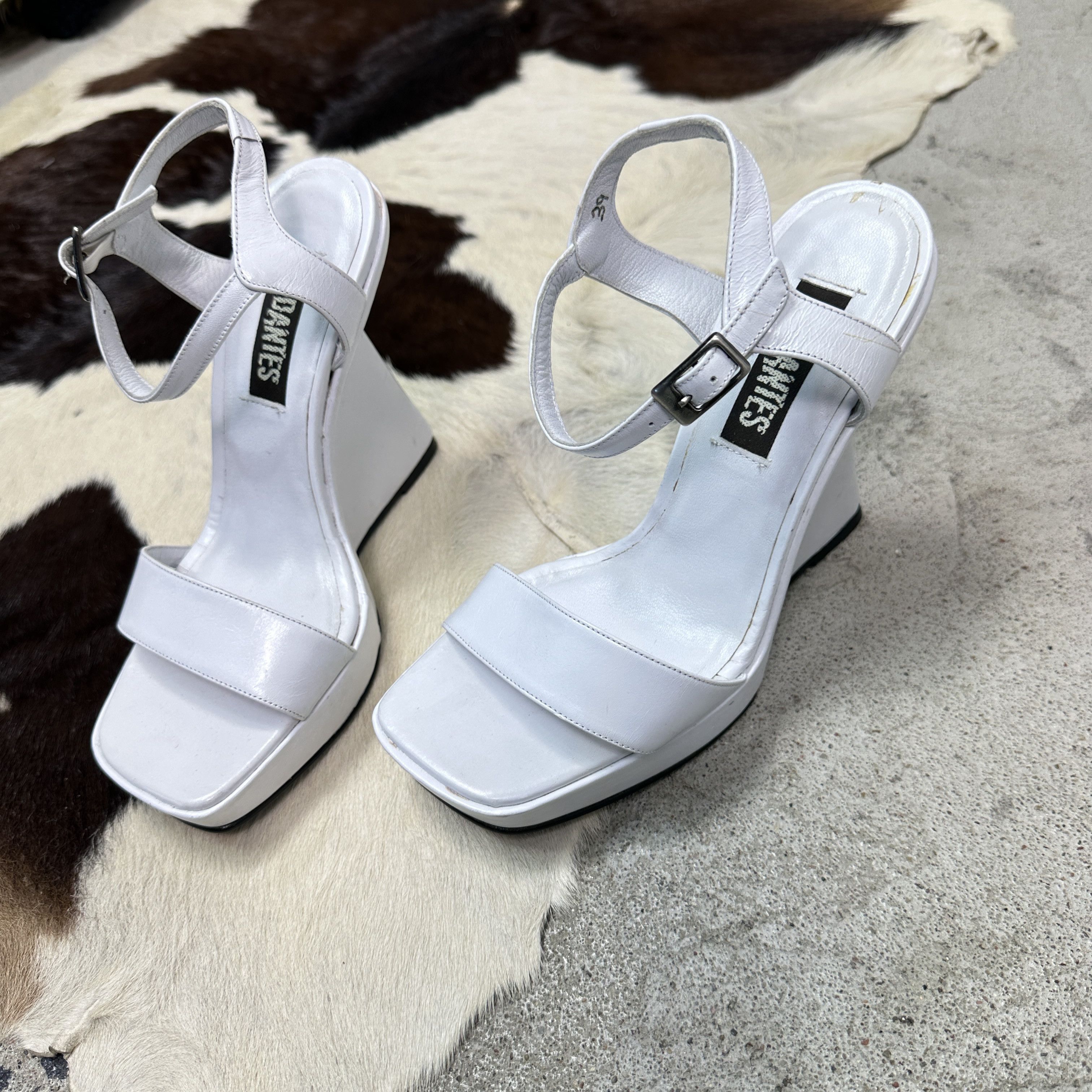 Vintage Vintage Avant Garde El Dantes Platform Sandals Y2K Size US 9 / IT 39 - 11 Thumbnail