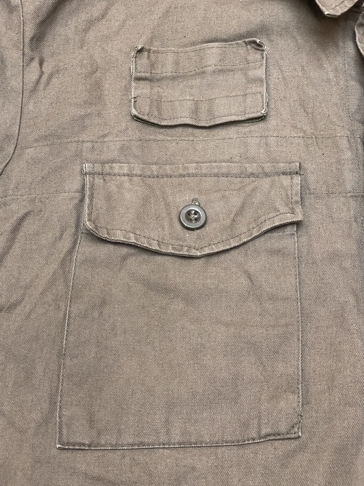 Vintage Vintage Military Utility Field Shirt 2004 Brown Cotton Sz. L Size US L / EU 52-54 / 3 - 8 Thumbnail