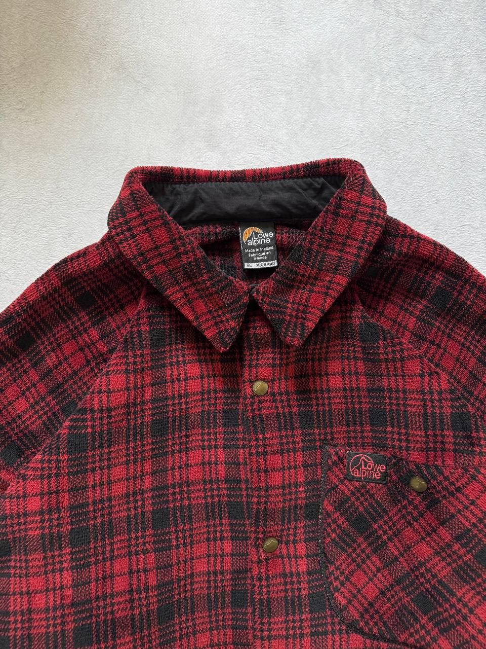 Other Vintage Lowe Alpine Aleutian Plaid Jacket Polartec Fleece Size US XL / EU 56 / 4 - 2 Thumbnail
