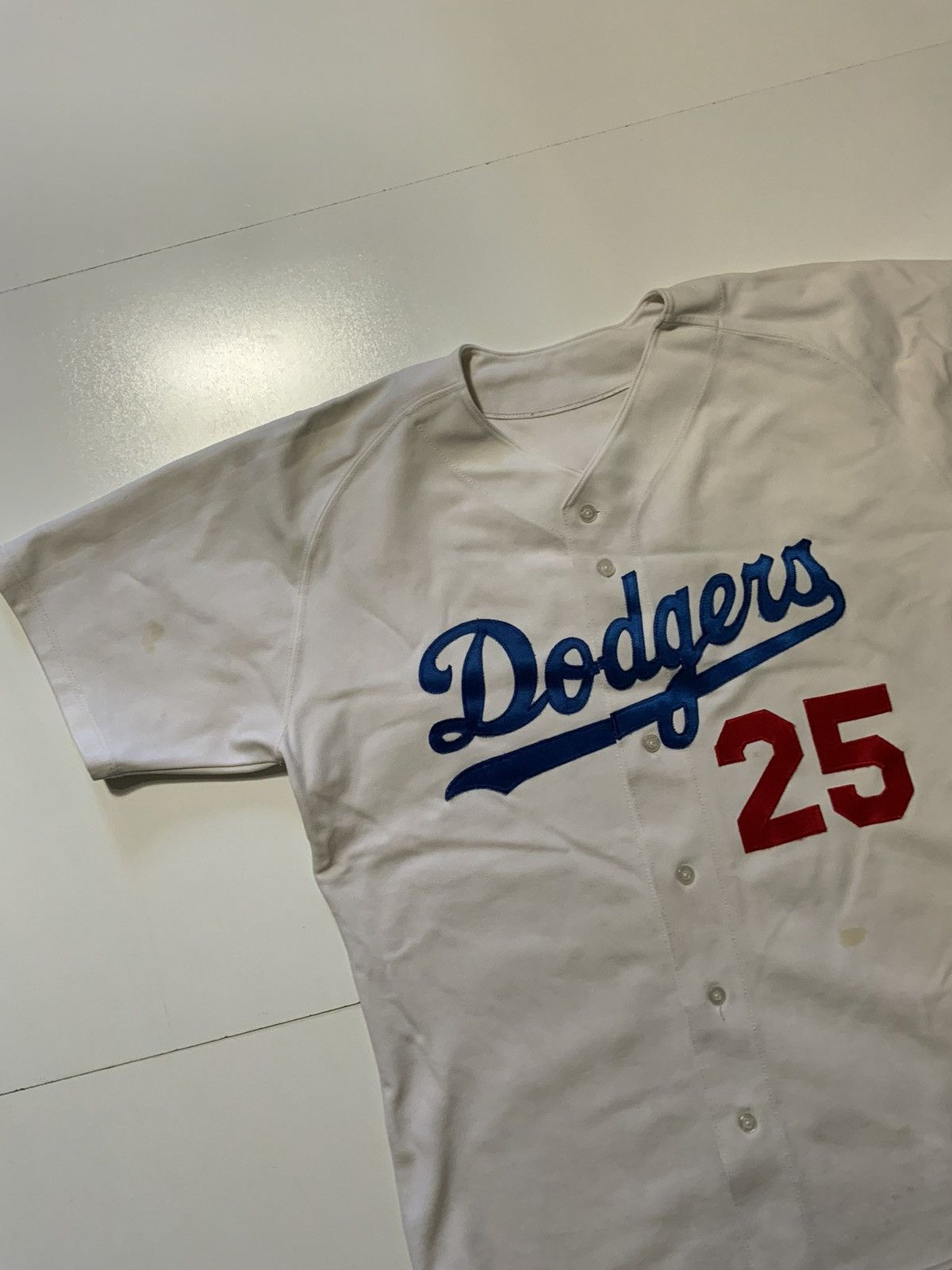MLB × Russell Athletic × Vintage Russell Athletic Los Angeles Dodgers MLB Baseball Jersey Size US L / EU 52-54 / 3 - 3 Thumbnail