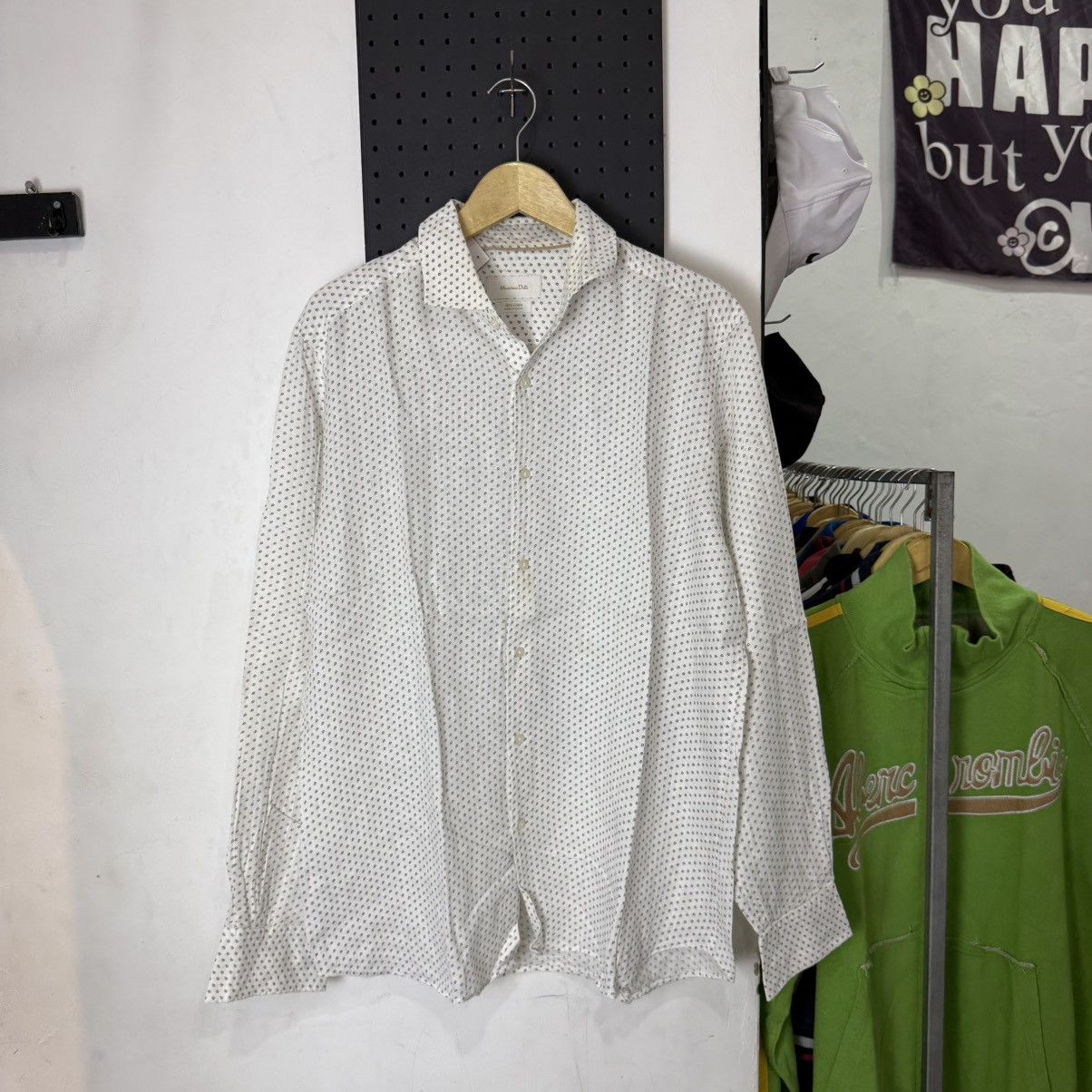 Massimo Dutti Massimo Dutti polka button shirt Size US XL / EU 56 / 4 - 1 Thumbnail