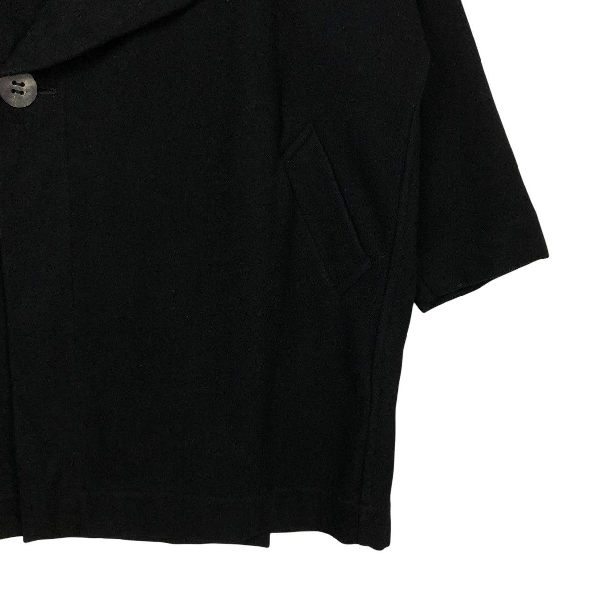 Issey Miyake 🔥RICH BLACK VINTAGE ISSEY MIYAKE PLANTATION WOOL JACKET Size US M / EU 48-50 / 2 - 6 Thumbnail