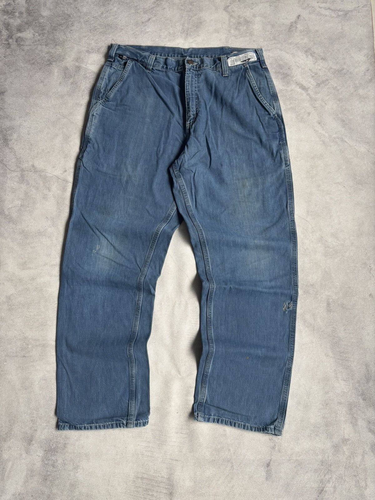Carhartt carhartt carpenter FR290 size 36 relaxed fit Size US 36 / EU 52 - 4 Thumbnail