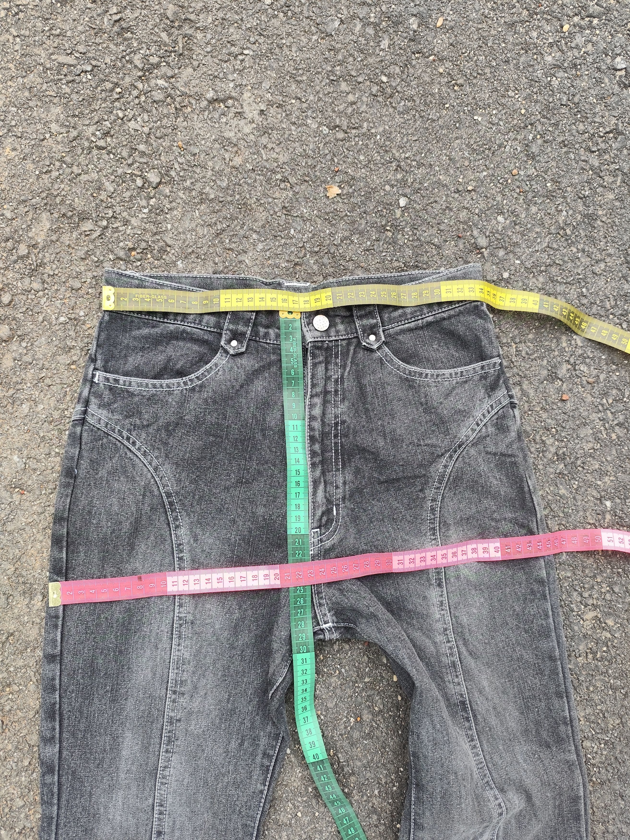 Japanese Brand Vintage Japanese Flare Bondage Pant - B_J/1124/3 Size 22" - 14 Thumbnail