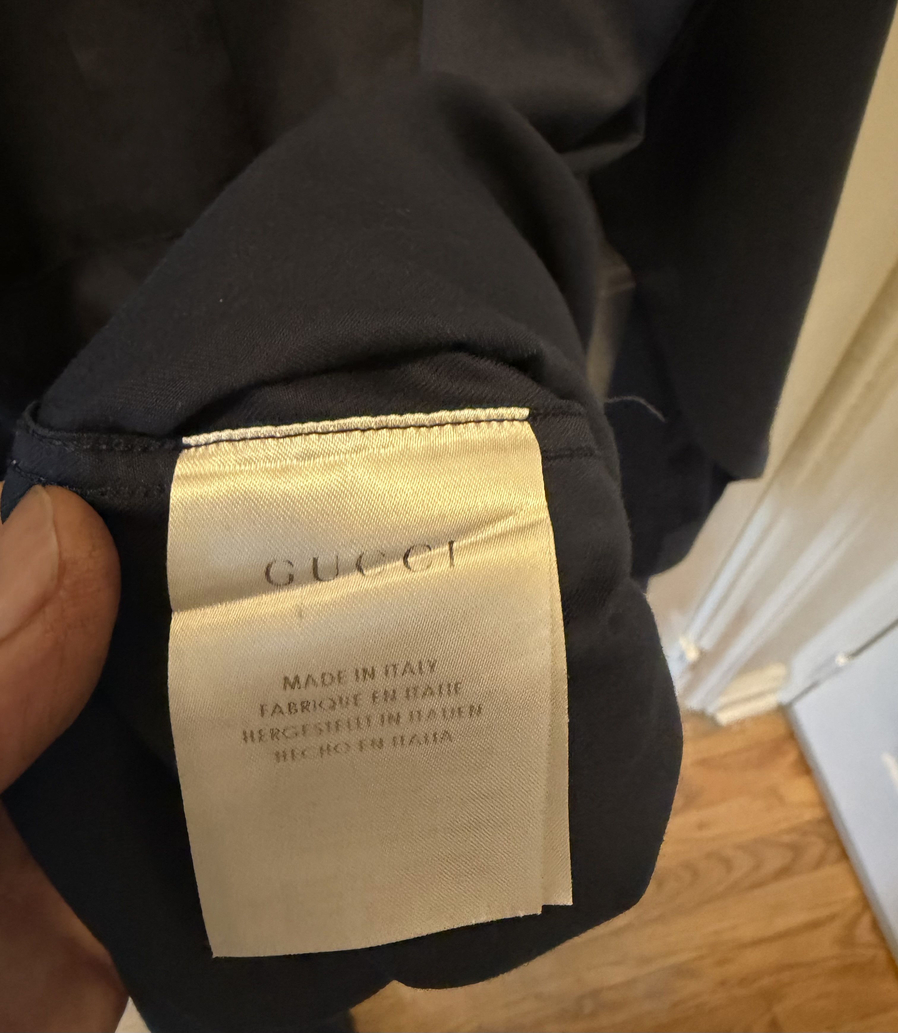 Gucci Tom Ford Designed S/S13 $668 Officer Shirt Size US XL / EU 56 / 4 - 7 Thumbnail