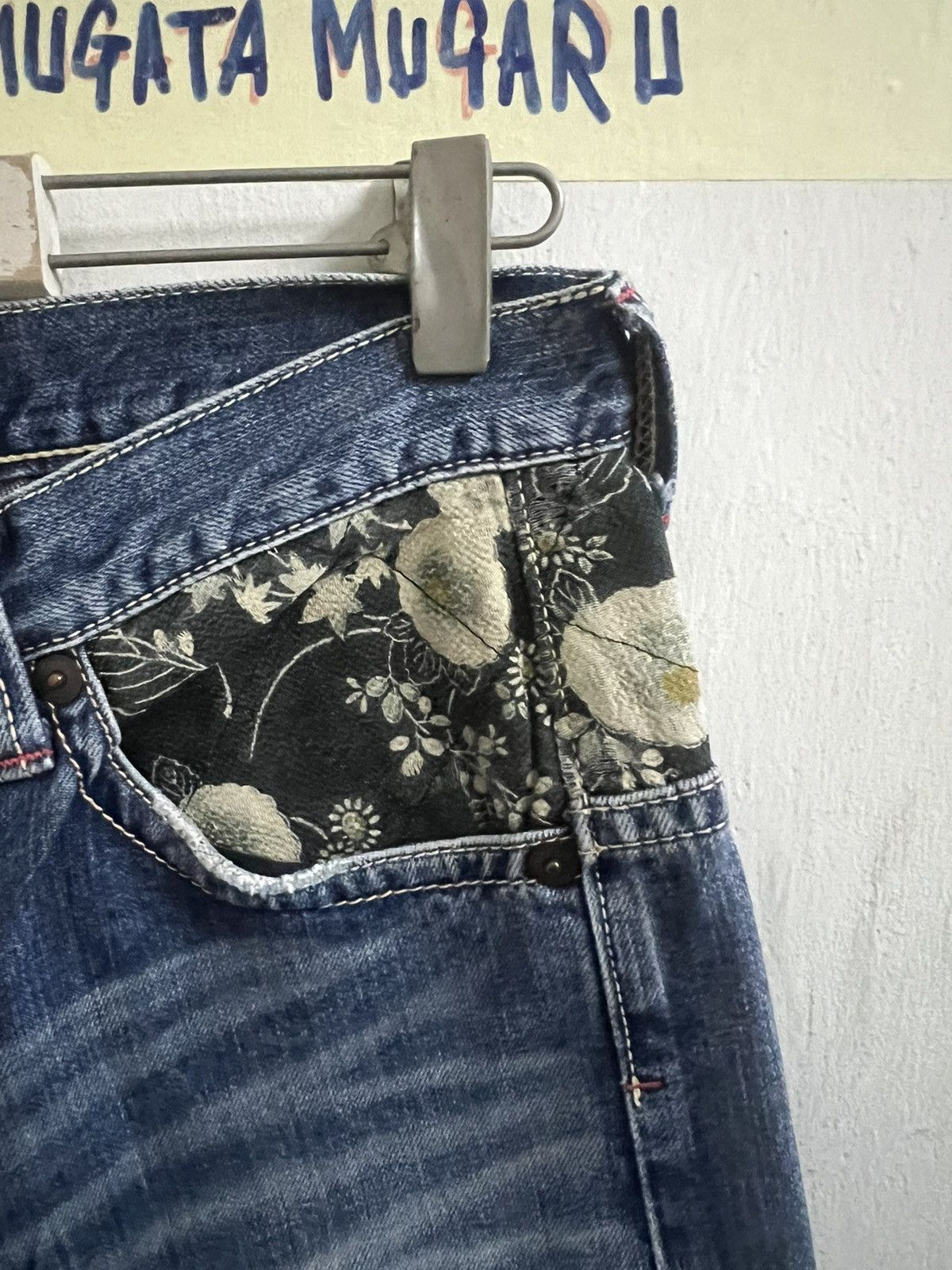 Japanese Brand JAPAN BRAND MIRZA DISTRESSED DENIM PANT Size US 32 / EU 48 - 12 Thumbnail