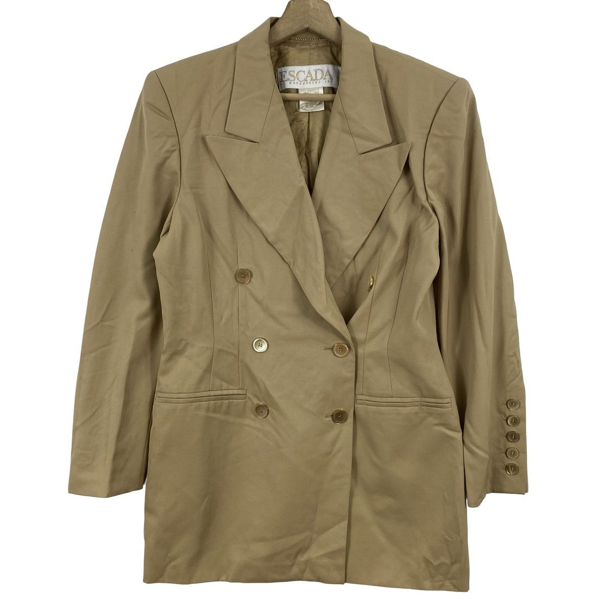 Escada Vintage ESCADA by MARGARETHA LEY Double Breasted Blazer Size S / US 4 / IT 40 - 5 Thumbnail