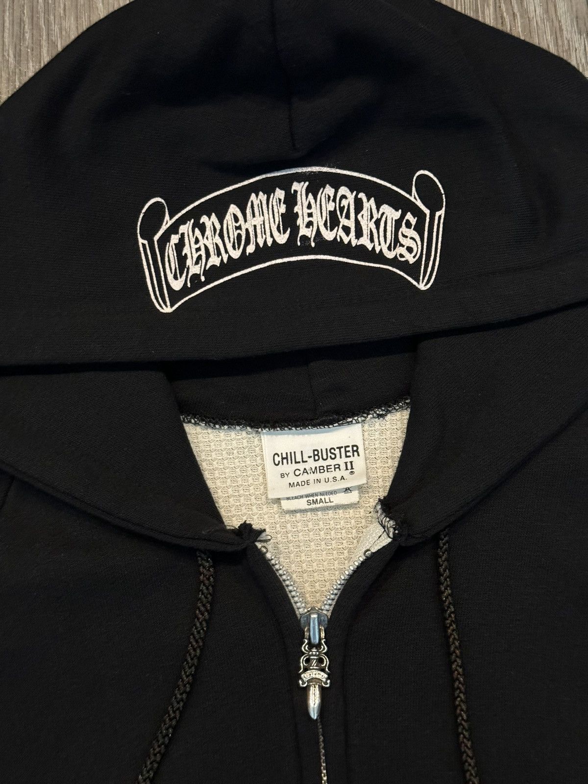 Chrome Hearts Chrome Hearts Vintage 90s Camber Thermal Dagger Zip