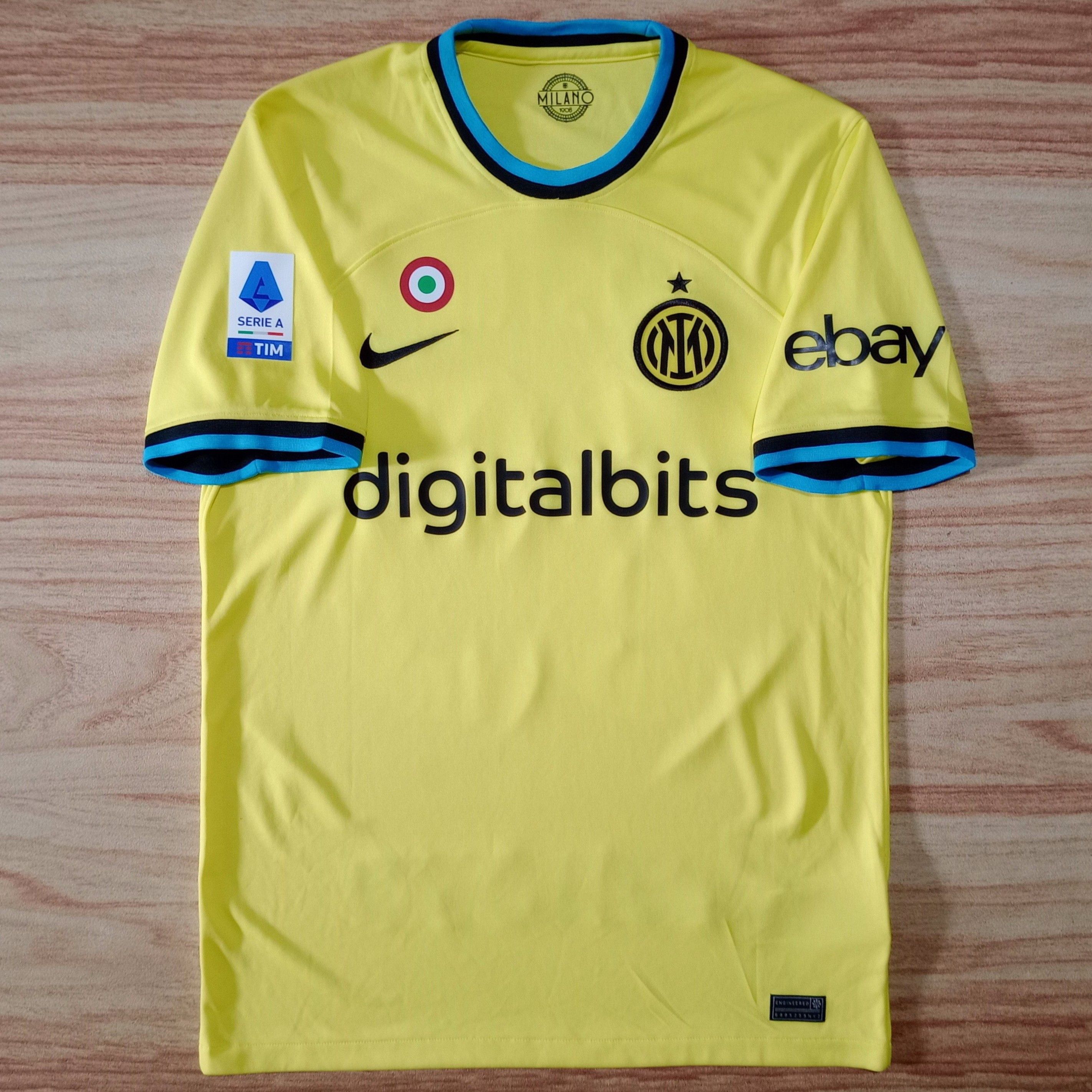 Nike Inter Milan 2022-2023 Third Jersey Alessandro Bastoni 95 Size US M / EU 48-50 / 2 - 1 Thumbnail