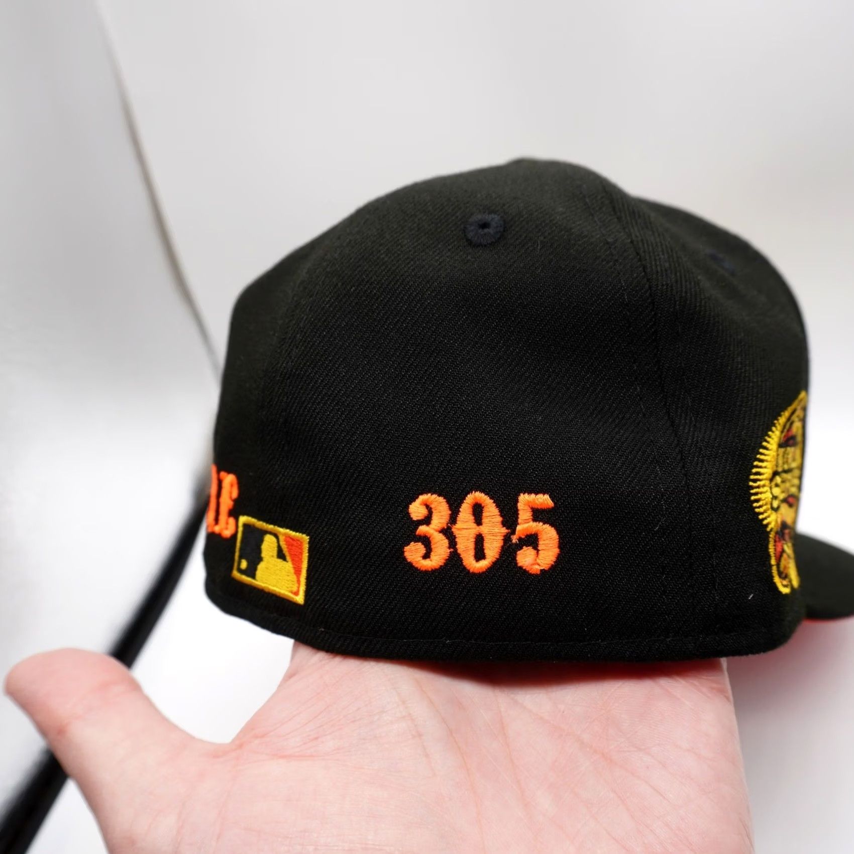 New Era New Era Florida Marlins Hat 59FIFTY Mens 7 Black 2003 World Series Patch 305 Size ONE SIZE - 7 Thumbnail