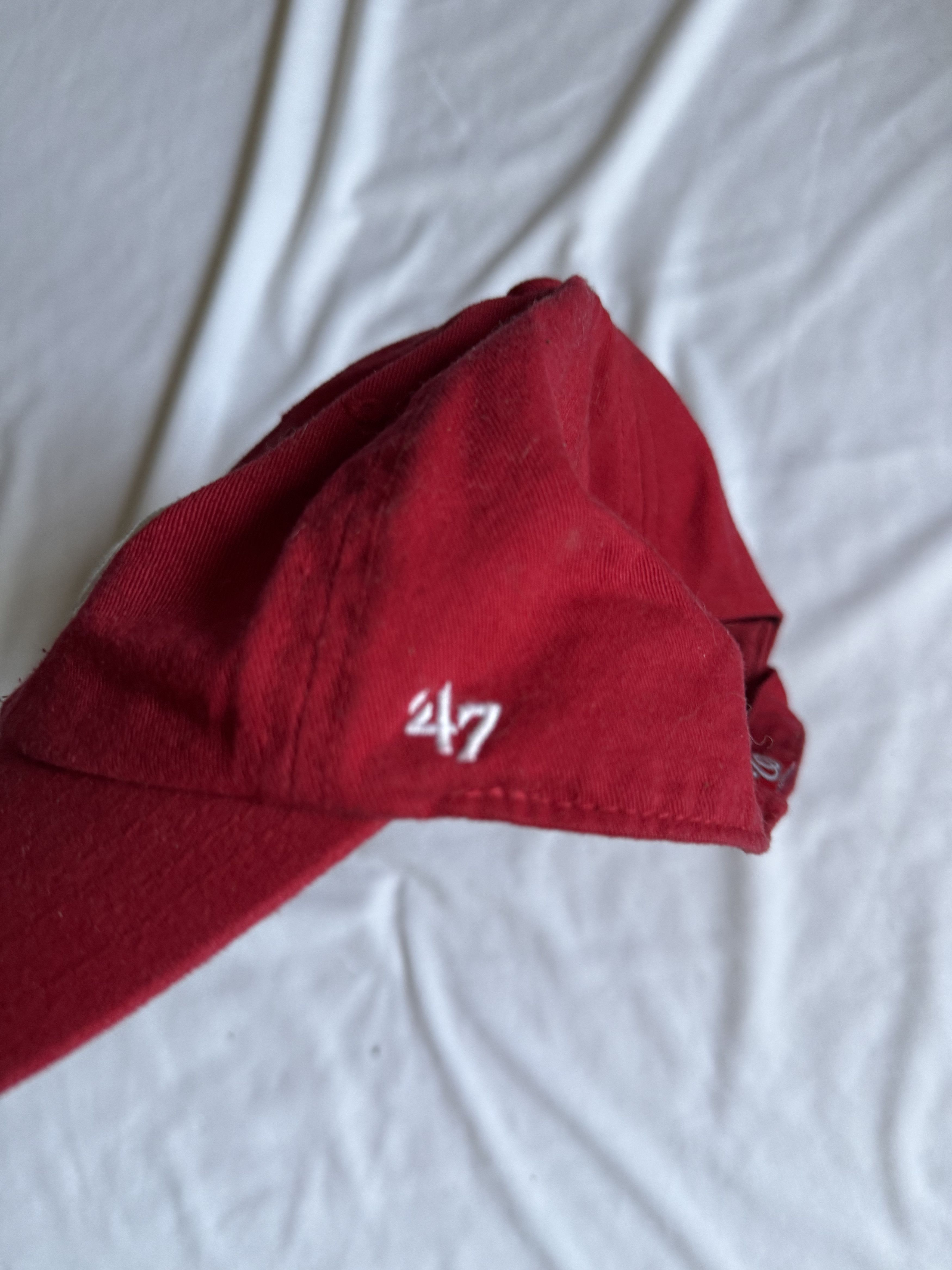 47 Brand Washington Nationals '47 Clean Up Adjustable Cotton Hat Red Size ONE SIZE - 2 Thumbnail