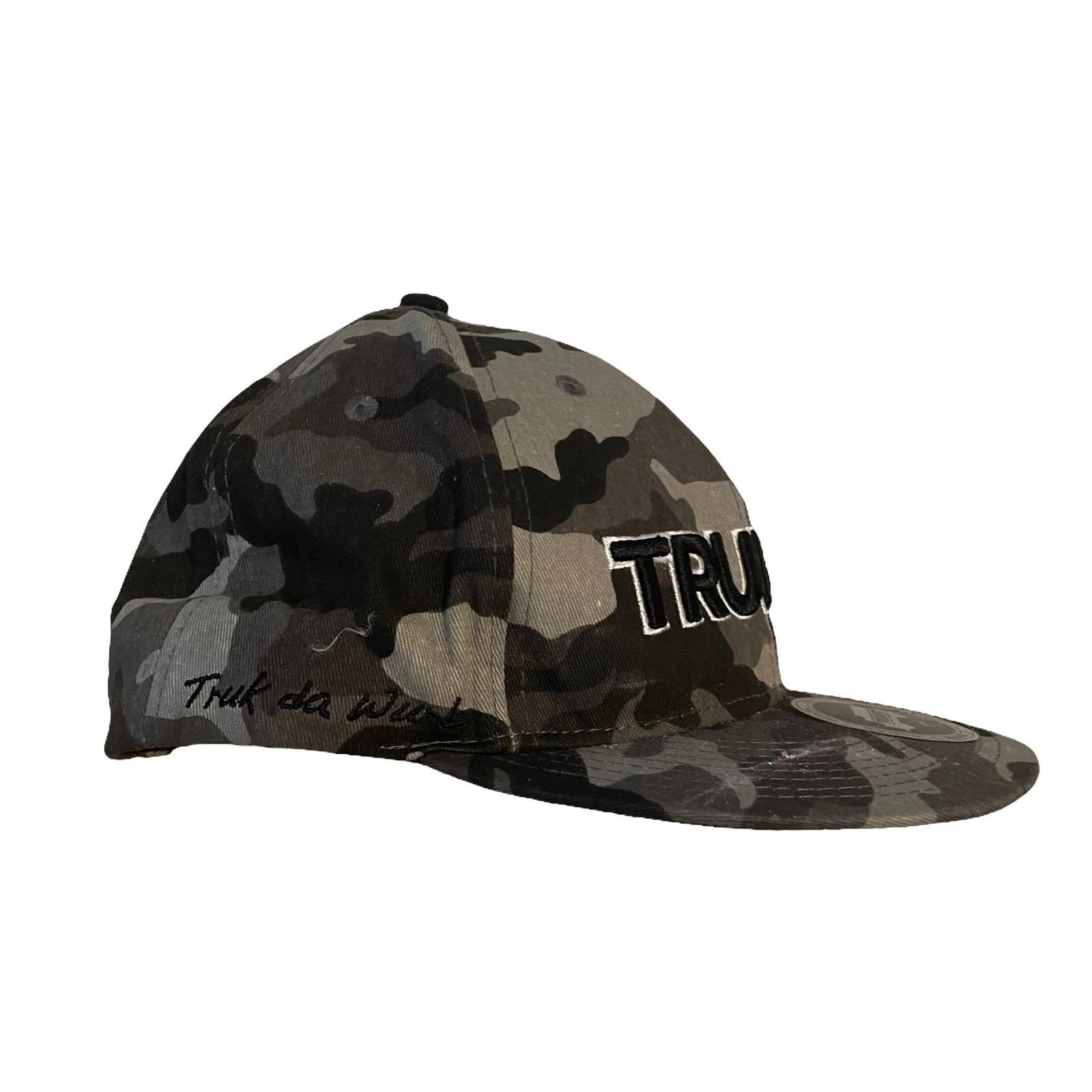 Vintage Camo Trukfit SnapBack hat Grailed