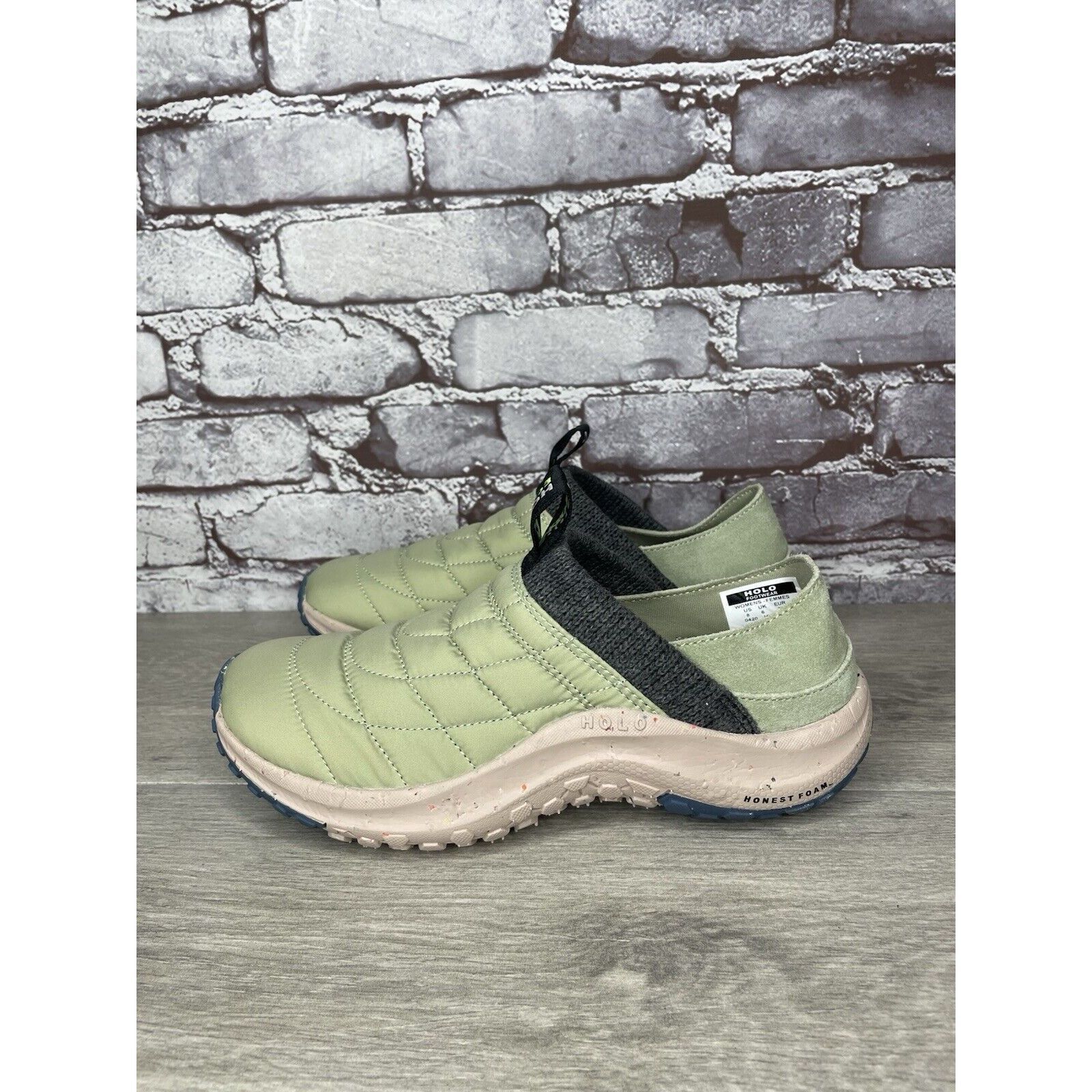 Other Holo Credimus After Hours Quilted Mint Green Synthetic Hikin Size US 8 / IT 38 - 11 Thumbnail