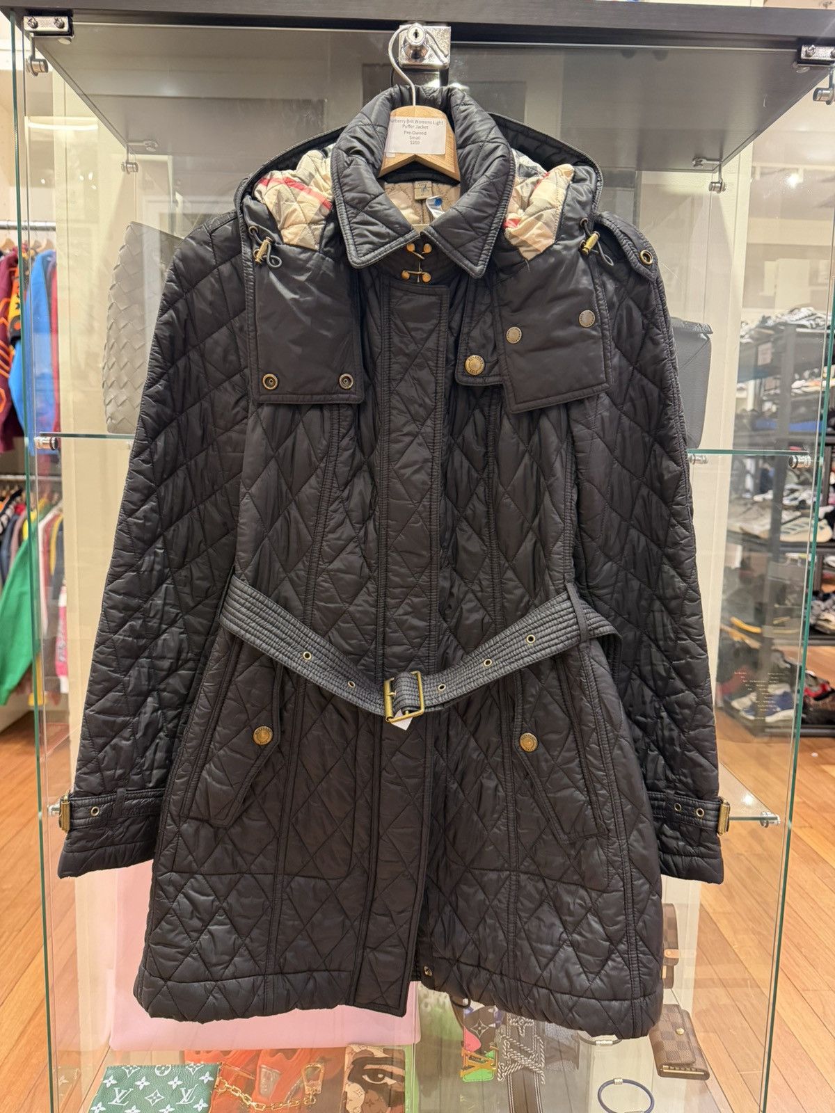 Burberry Burberry Brit Womens Light Puffer Jacket Size S / US 4 / IT 40 - 1 Thumbnail