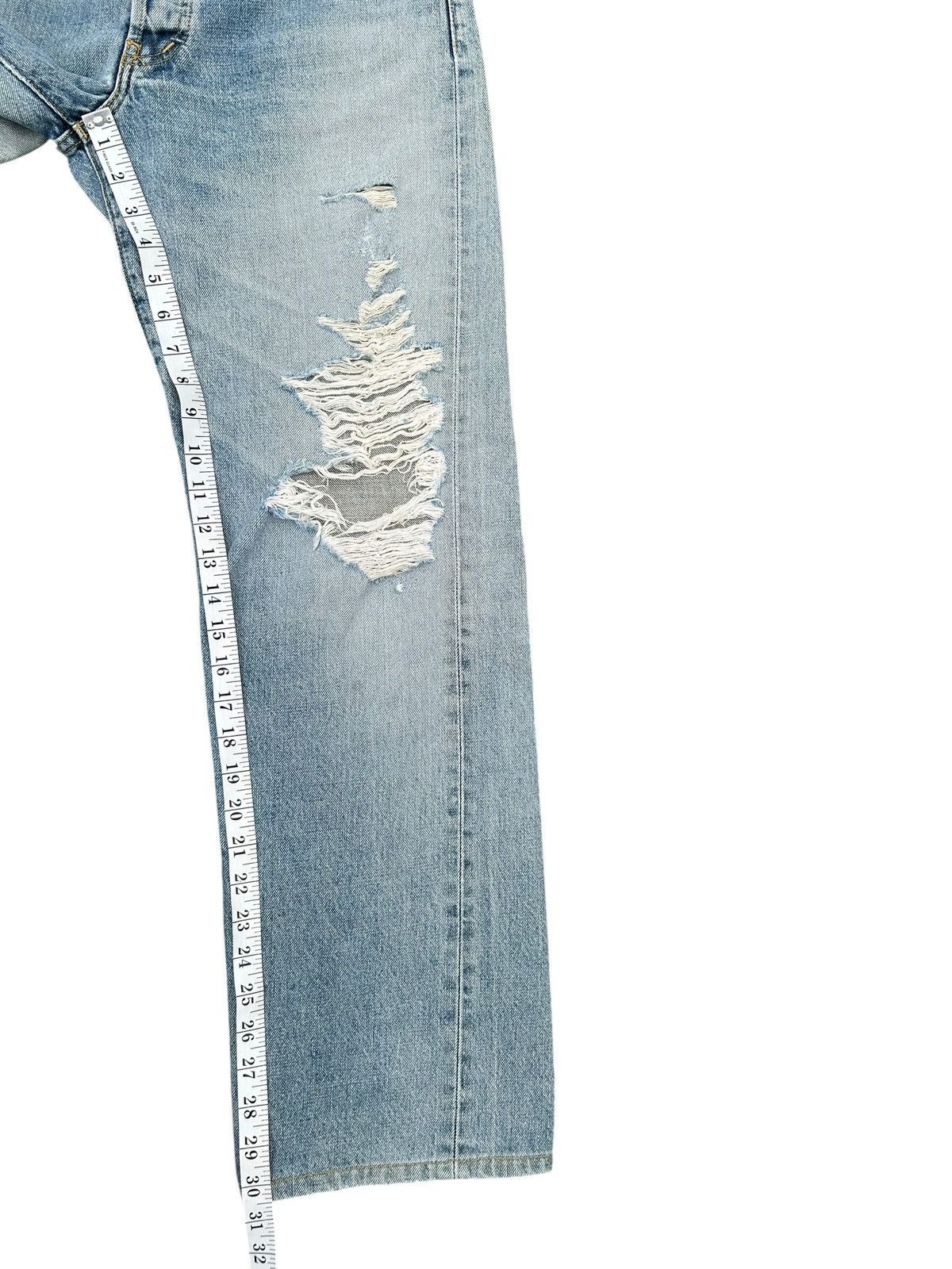 Kapital Vintage Levis Big E Selvedge Thrashed Denim Jeans Size US 32 / EU 48 - 18 Thumbnail