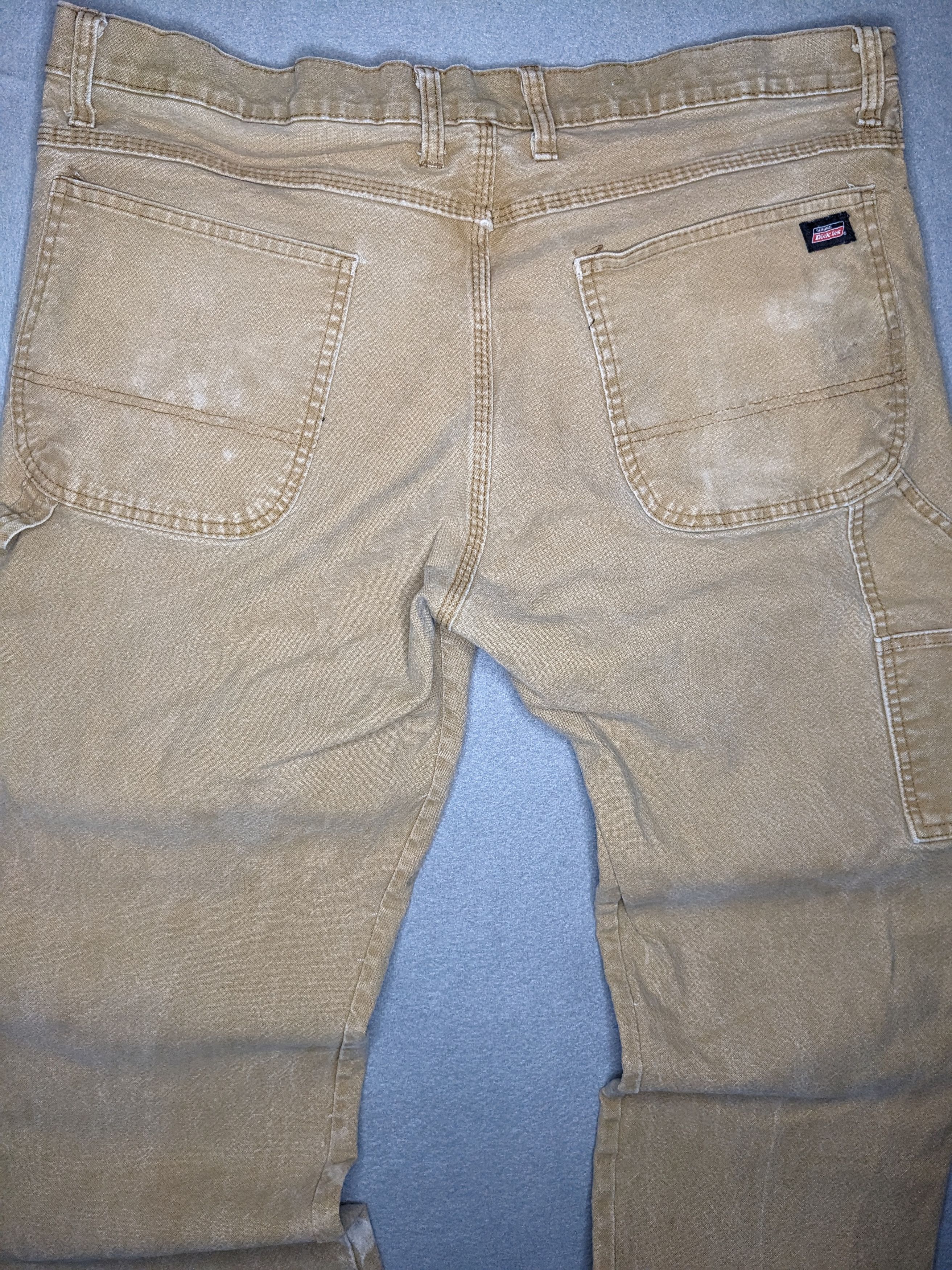 Dickies Dickies Carpenter Pants 38x30 Canvas Beige Distressed Faded Size US 38 / EU 54 - 5 Thumbnail