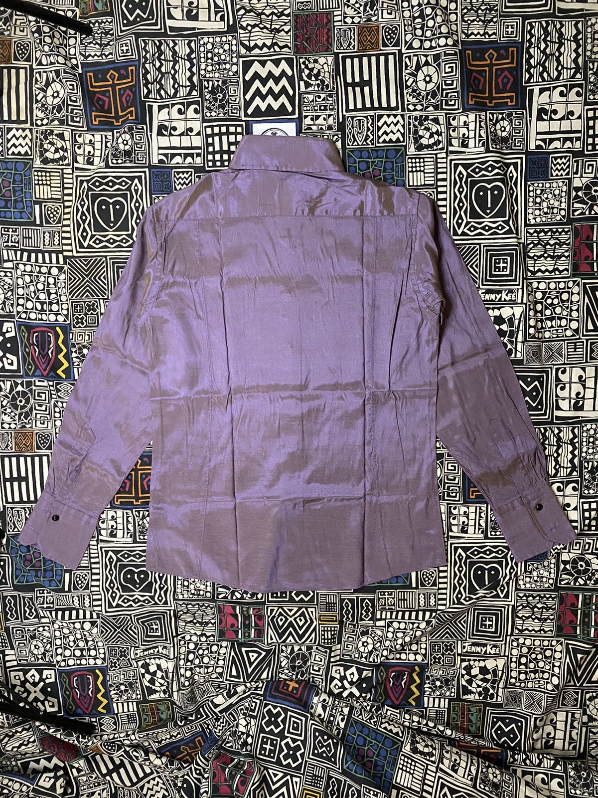 Japanese Brand × Yoshiyuki Konishi Very rare⚡️yoshiyuki konshi ficce purple button up Size US M / EU 48-50 / 2 - 5 Thumbnail