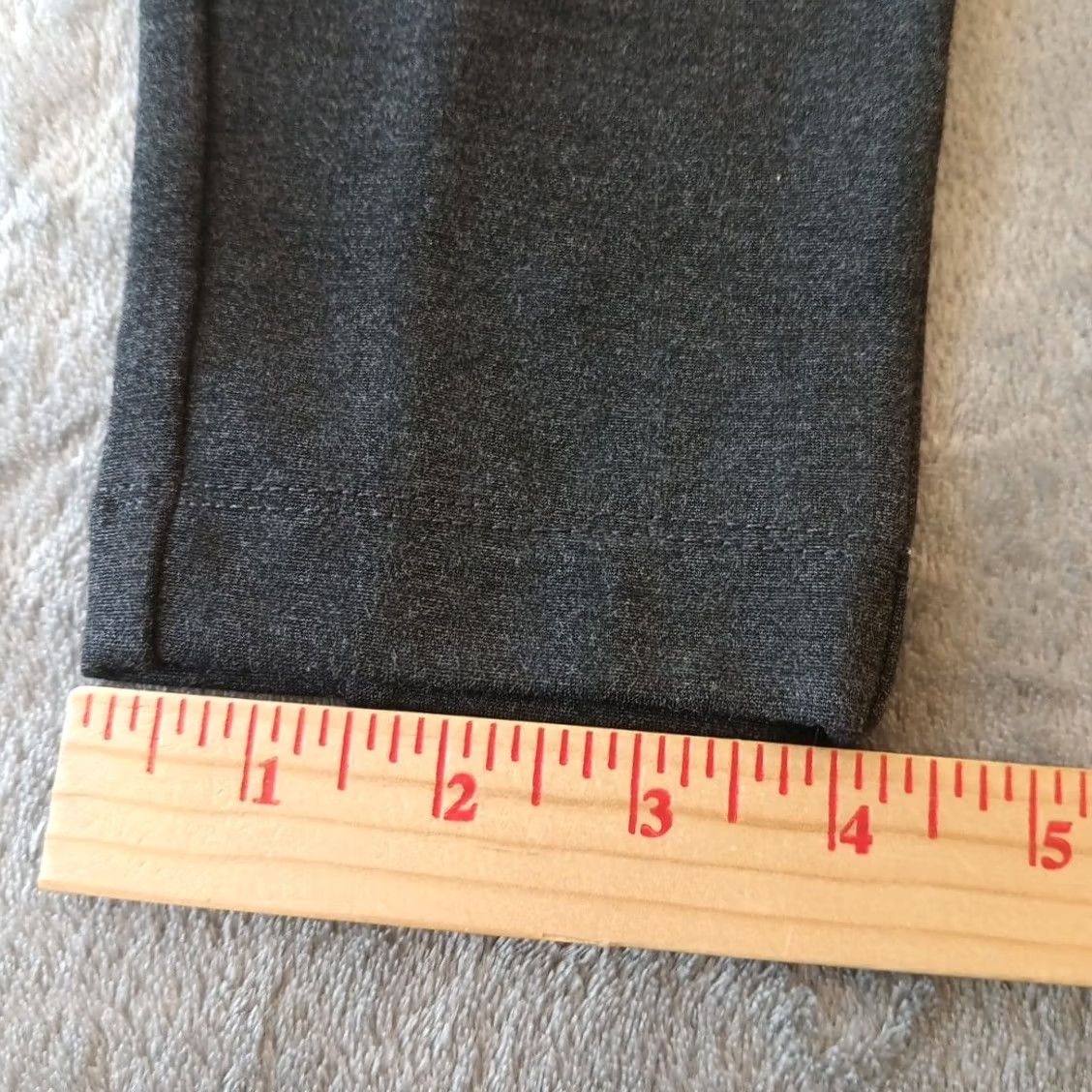 Old Navy Old Navy Womens Pants Skinny Ankle Gray M Tall Zipper Side Zip Stretch Elastic 30.5 Inseam 29 Waist Size 32" / US 10 / IT 46 - 7 Thumbnail