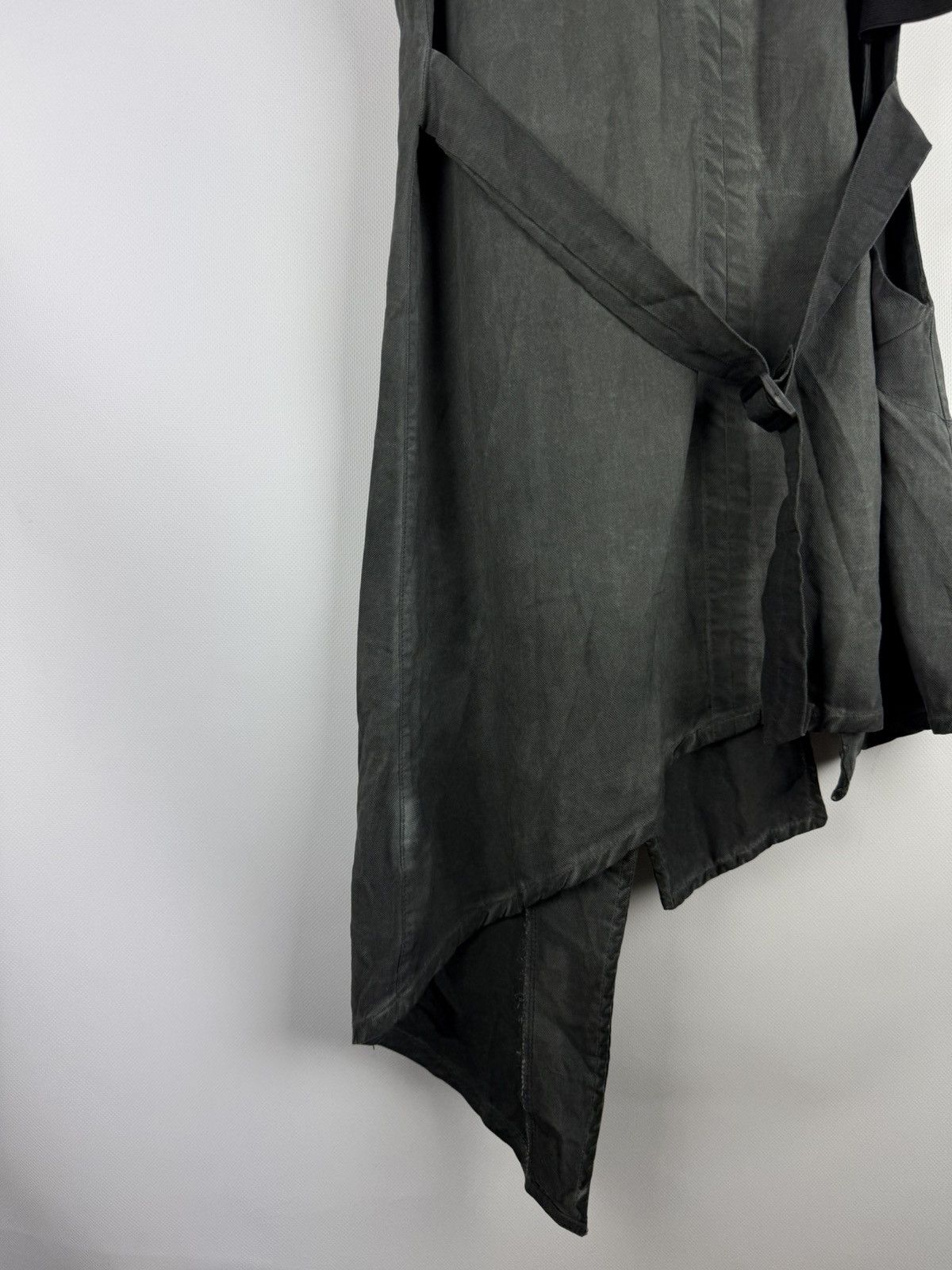 Japanese Brand Junus Coban Avant-garde Assymetrical Vest Tunic Jacket Size L / US 10 / IT 46 - 15 Thumbnail