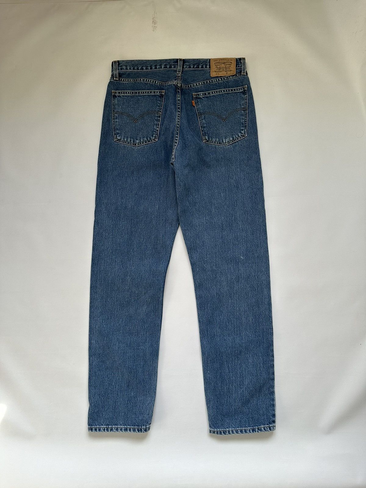 Vintage denim jeans Levis 615 orange tab W36L34
