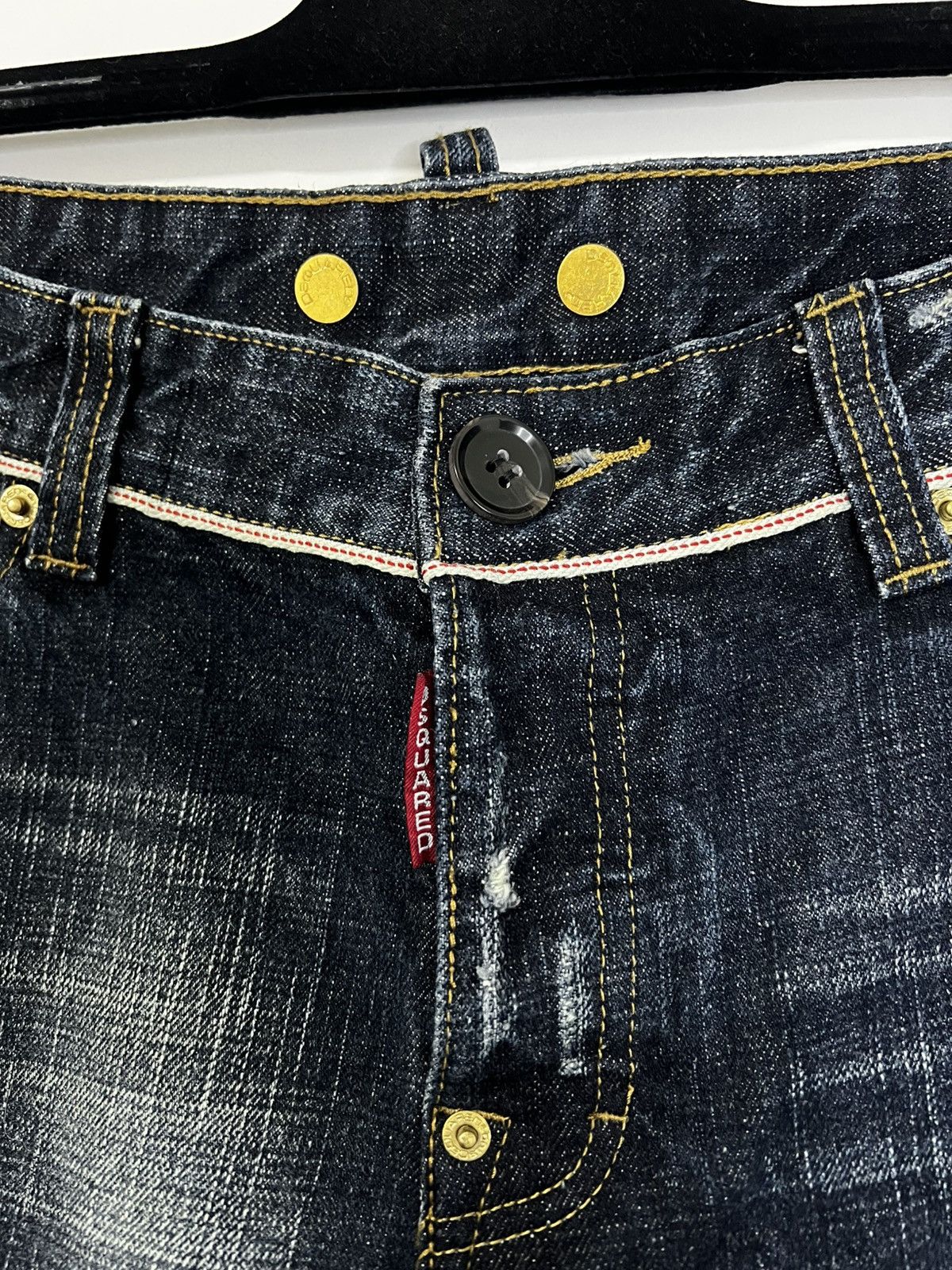 Dsquared2 Denim jeans dsquared2 L rare tartan Size 32" / US 10 / IT 46 - 4 Thumbnail