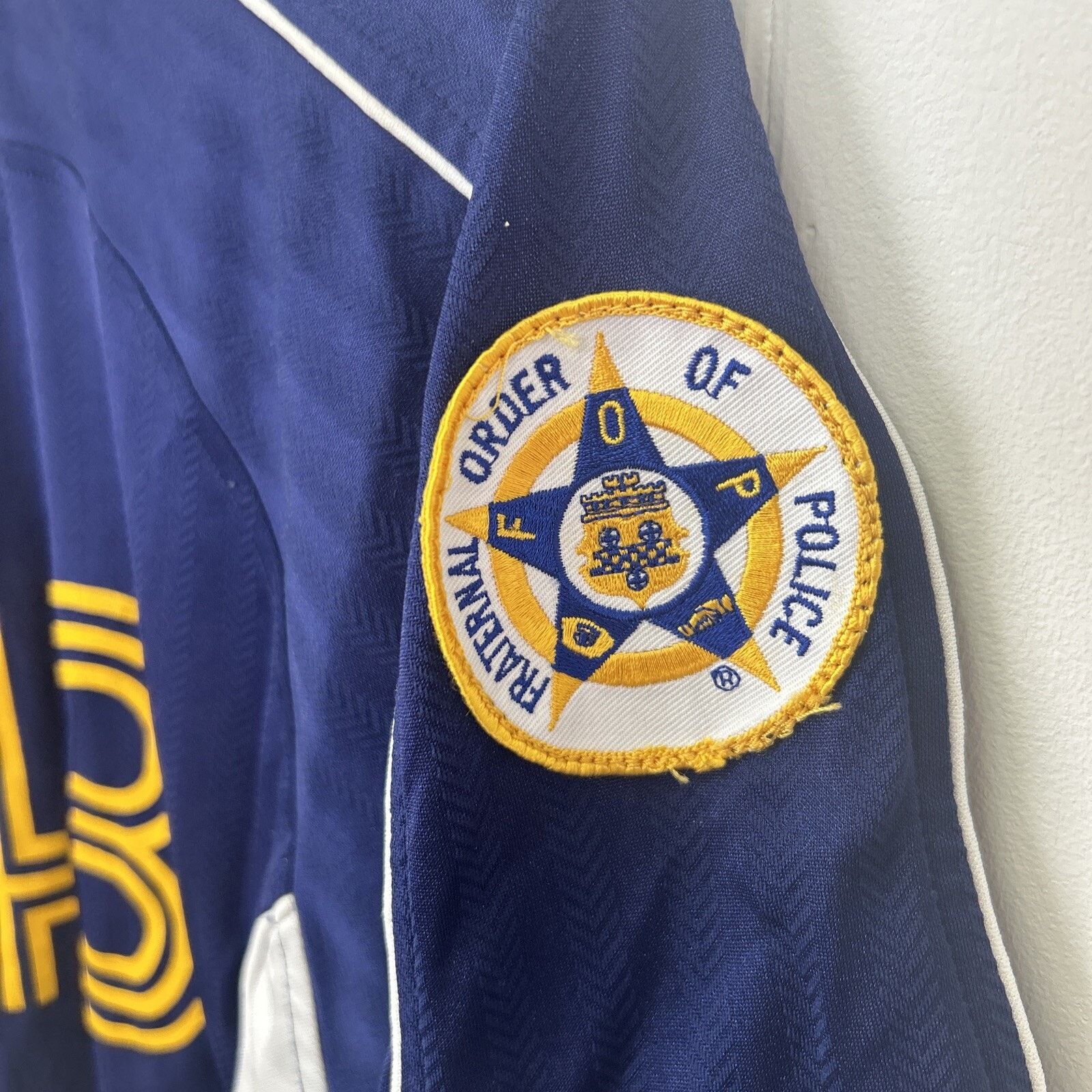 Adidas Adidas Fraternal Order Of Police V-Neck Jersey Size Small Size US S / EU 44-46 / 1 - 5 Thumbnail
