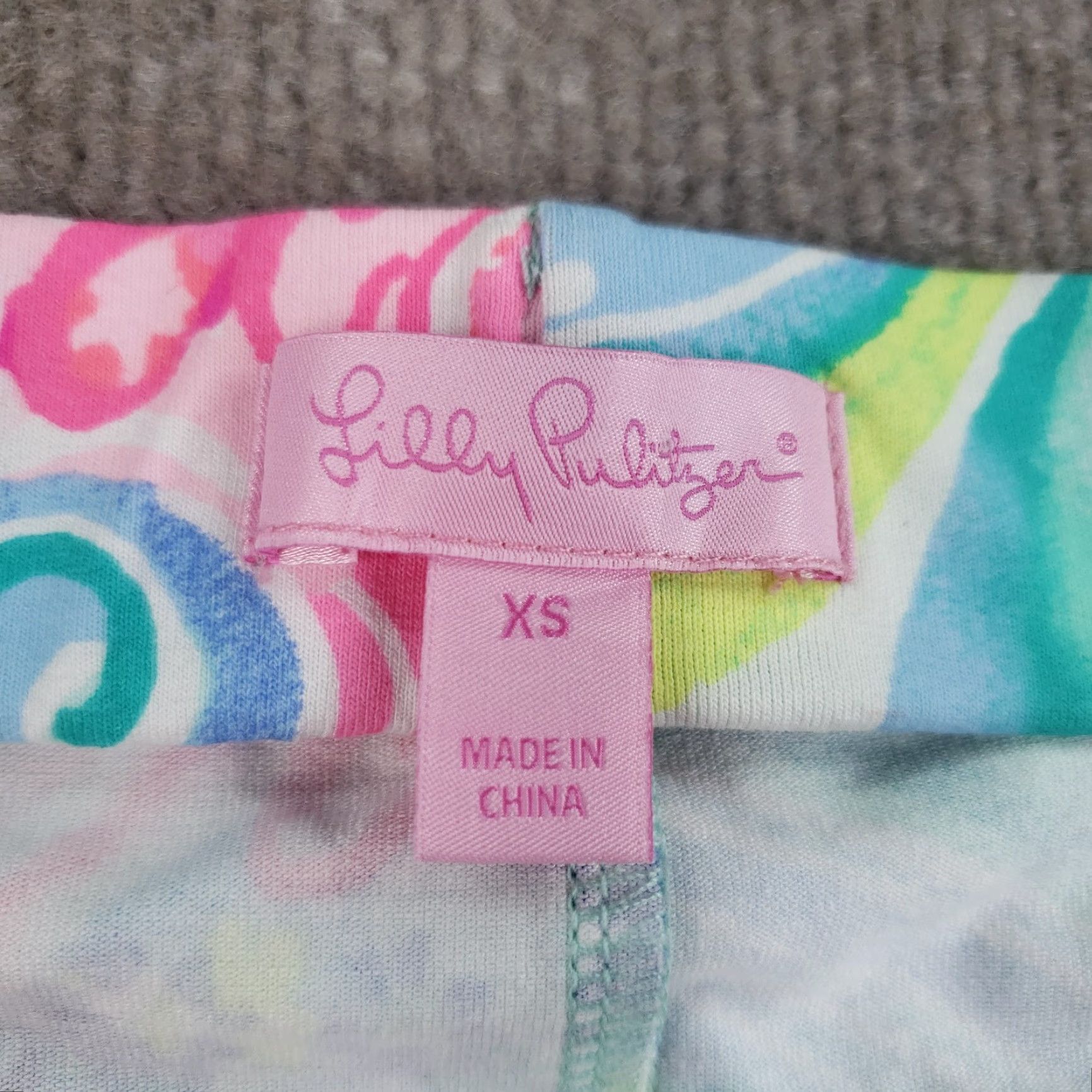 Lilly Pulitzer VINTAGE Lilly Pulitzer Laurana Dress Womens XS Pink Blue Off the Shoulder Beach Please Size XS / US 0-2 / IT 36-38 - 5 Thumbnail