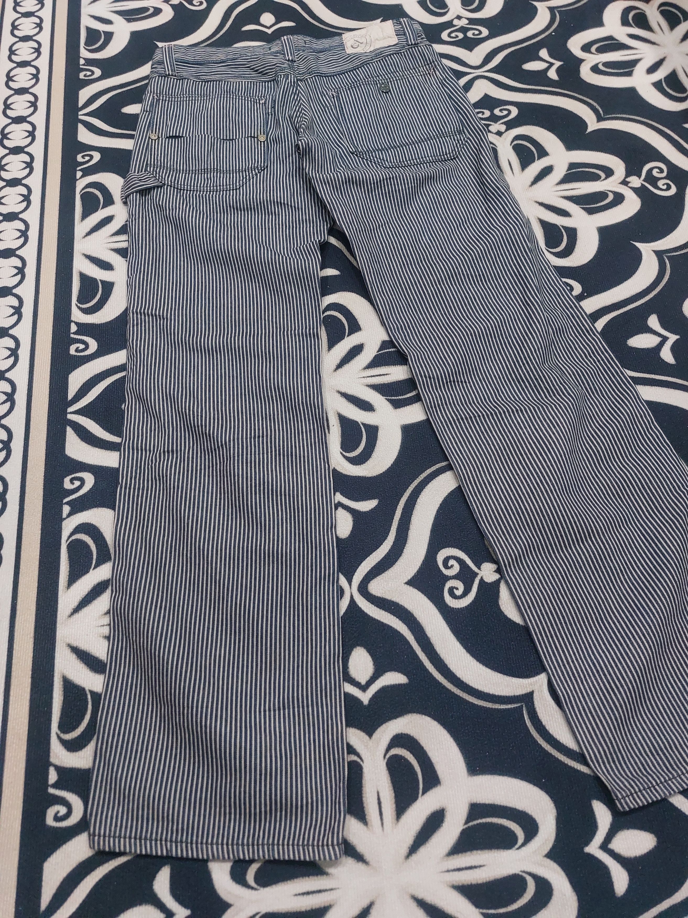 Japanese Brand × Jean HICKORY STRIPE ET BOITE JAPANESE JEANS Size US 32 / EU 48 - 11 Thumbnail