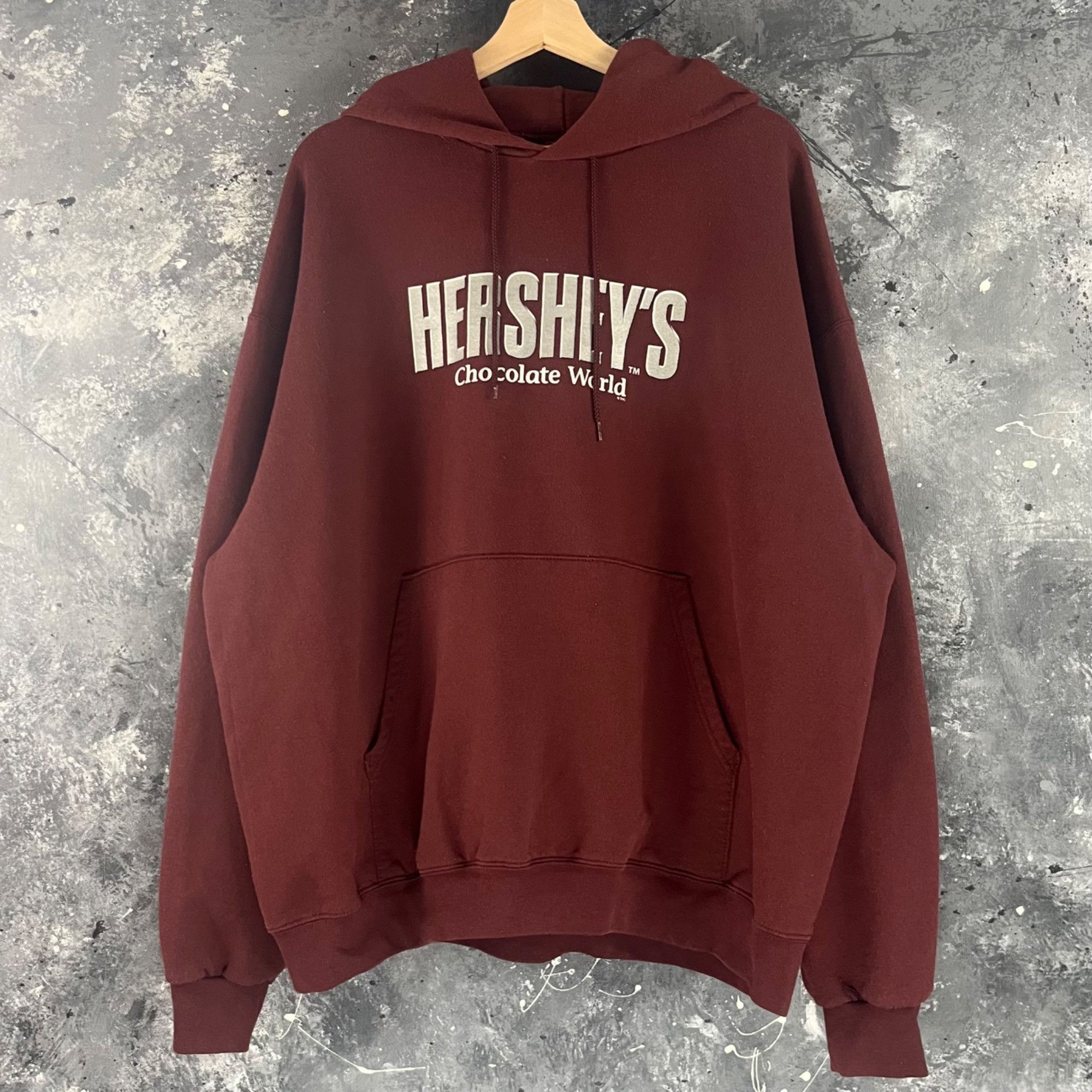 Vintage Vintage 90’s Hershey’s chocolate hoodie Size US XL / EU 56 / 4 - 1 Thumbnail