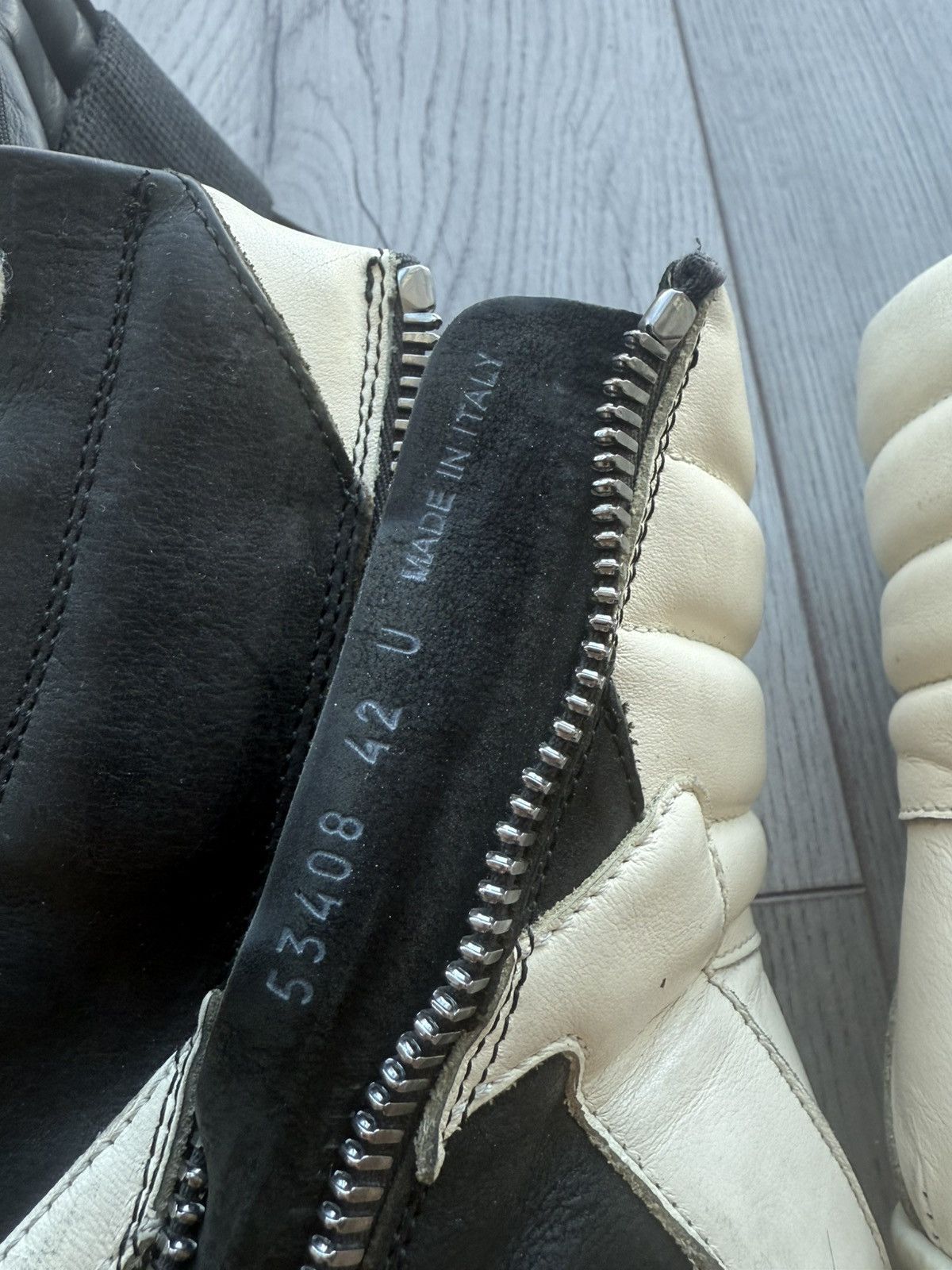 Rick Owens Rick Owens Geobaskets Size US 9.5 / EU 42-43 - 9 Thumbnail