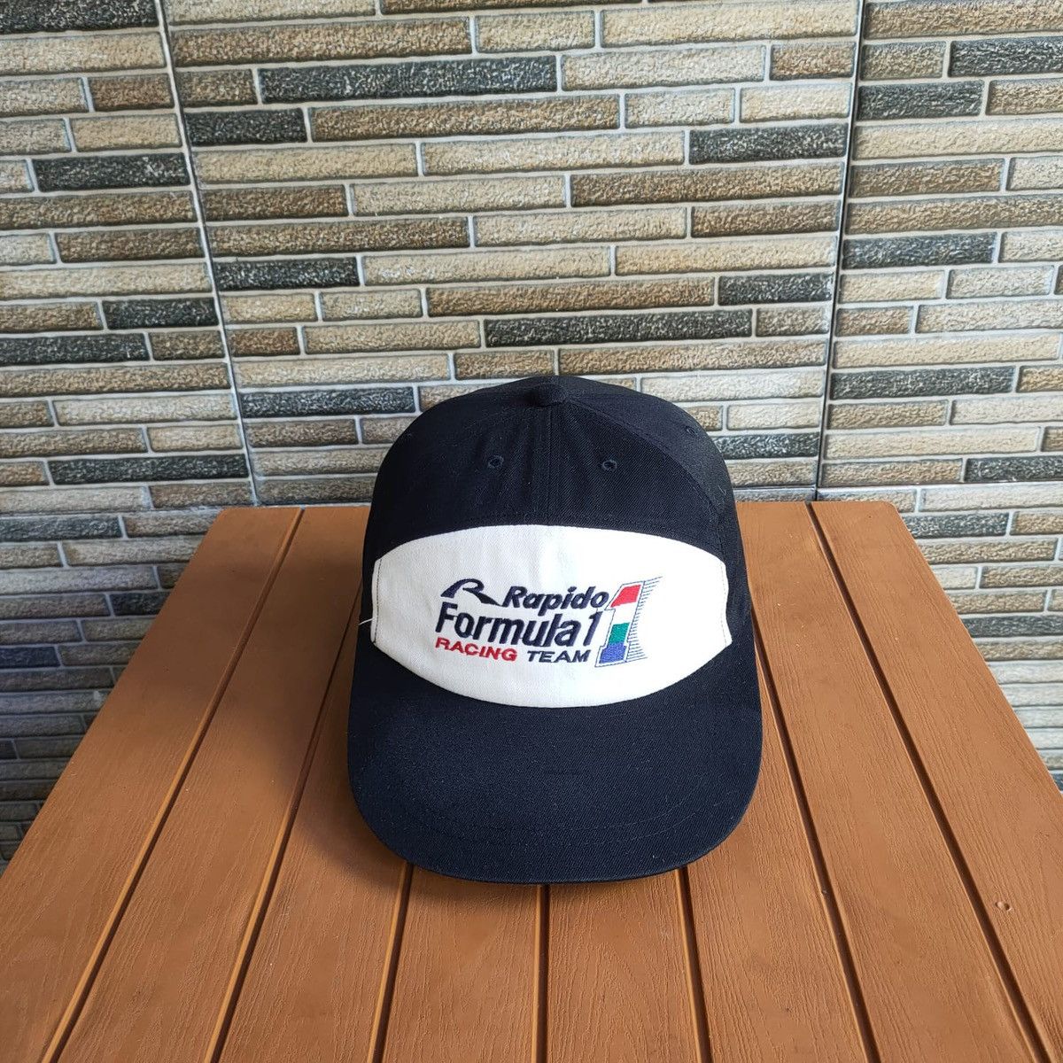 Gear for Sports Vintage Rapido Formula 1 Racing Tim Strapback Hat Size ONE SIZE - 3 Thumbnail