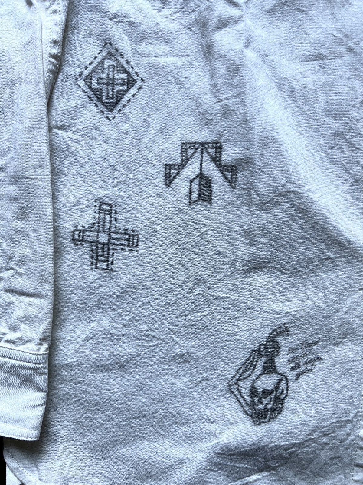 FUCT FUCT Erik's Artwork Archive Button Down Shirt Size US M / EU 48-50 / 2 - 2 Thumbnail