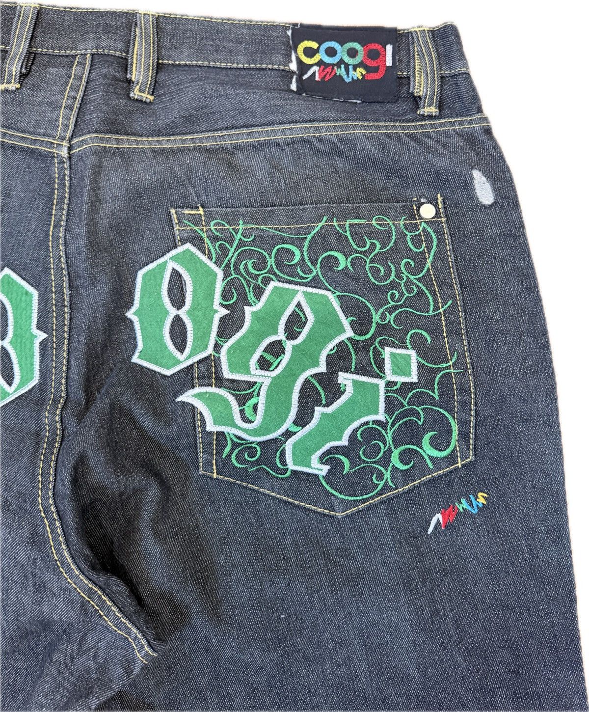 Coogi Coogi Spelled Out Baggy Jeans Size US 42 / EU 58 - 4 Thumbnail