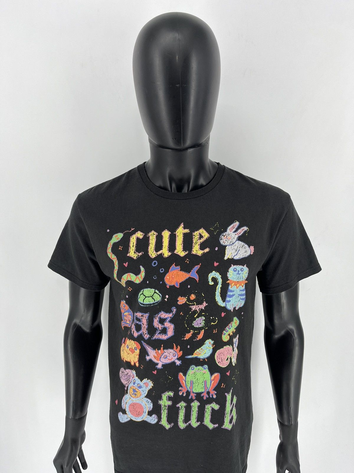 Other Vintage Y2K Adult “ Cute As Fuck” Promo Humor Tee Size US M / EU 48-50 / 2 - 5 Thumbnail
