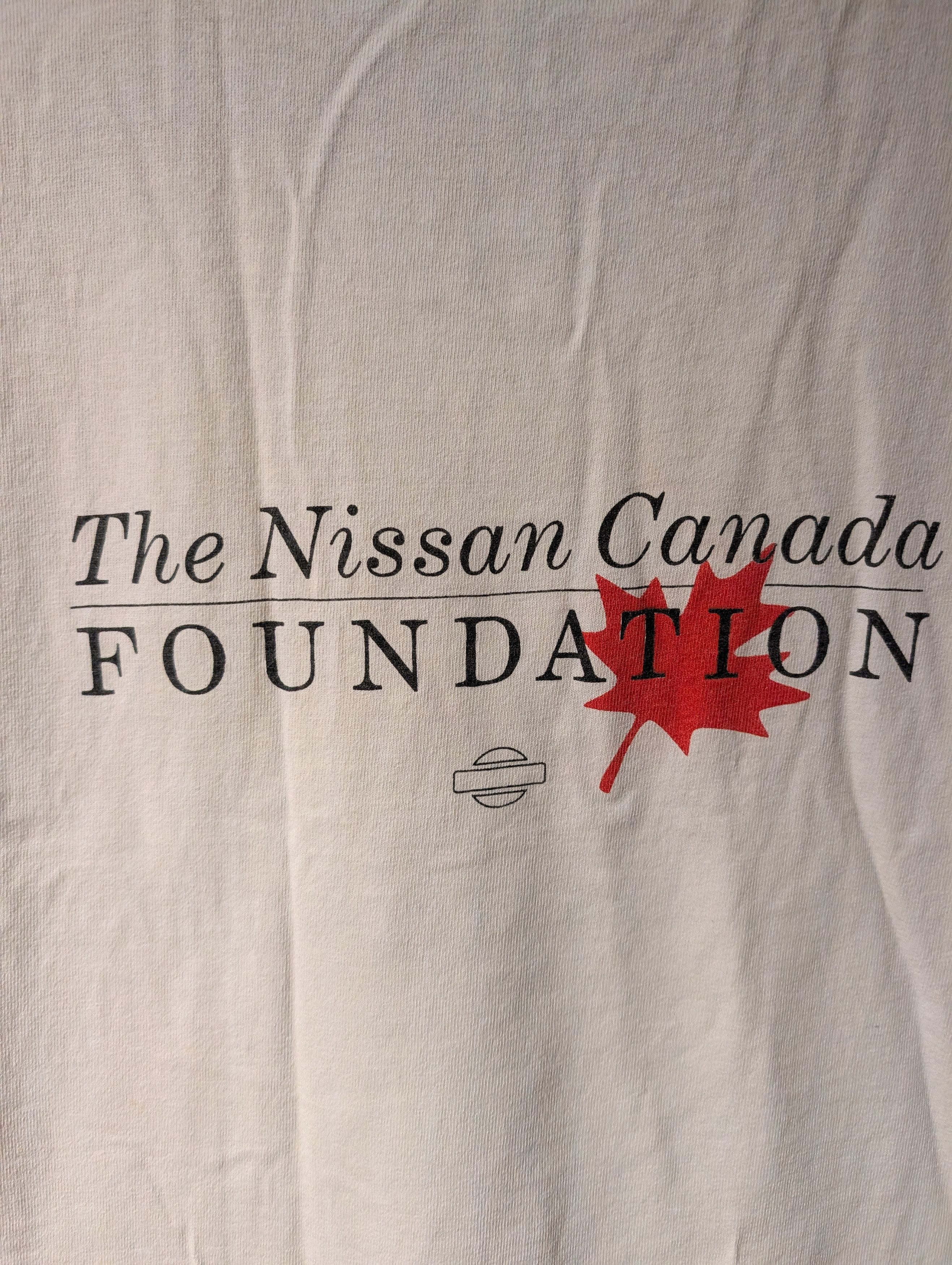 Nissan Vintage Nissan Canada Foundation Meals on Wheels T-Shirt Size US XL / EU 56 / 4 - 2 Thumbnail