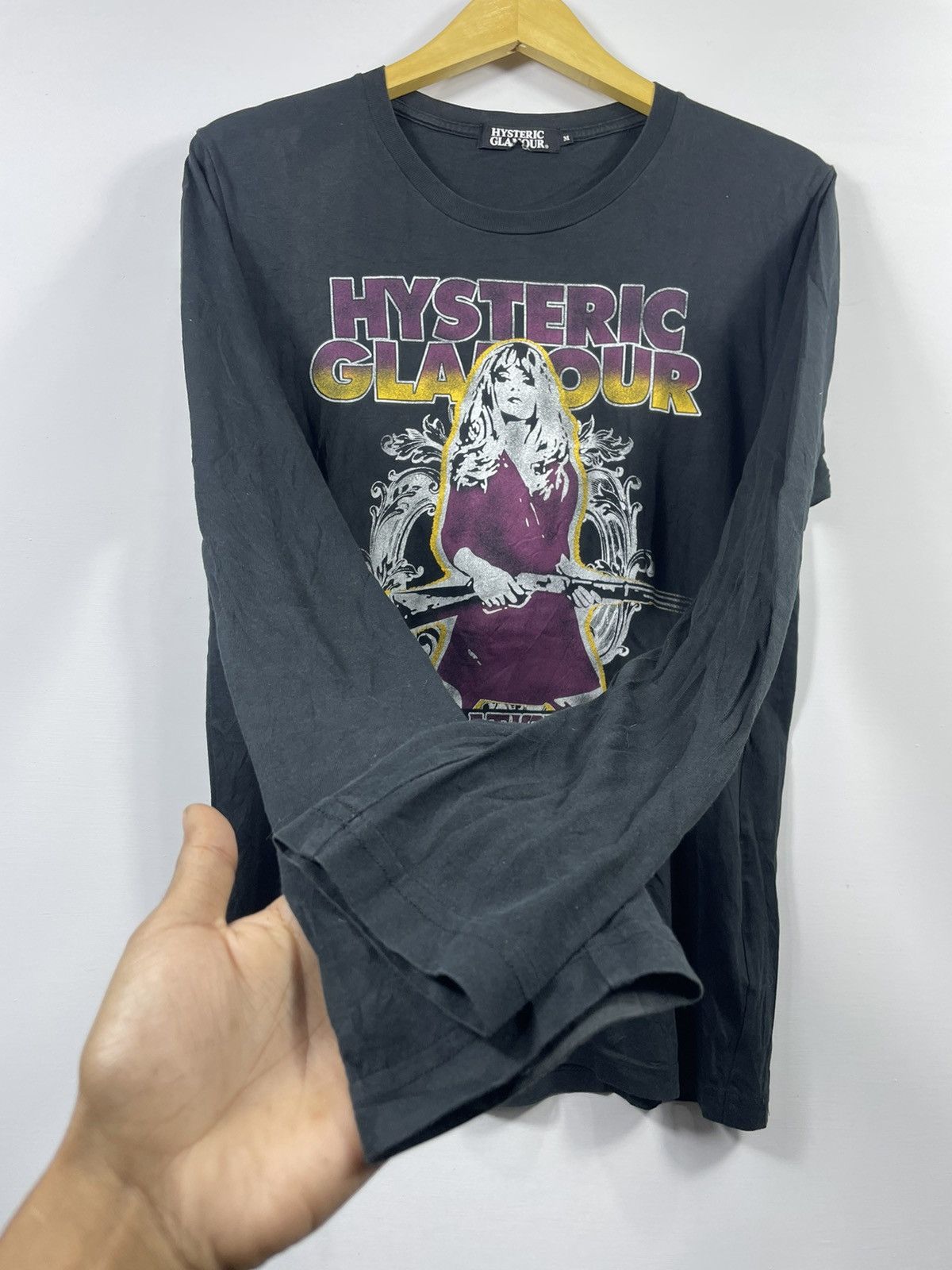 Hysteric Glamour RARE Hysteric Glamour Desolation Raw long sleeve tshirt Size US M / EU 48-50 / 2 - 2 Thumbnail