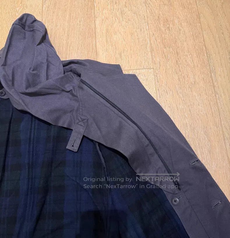 Yohji Yamamoto Yohji Yamamoto size 4 Grey double fake two piece hooded bla Size 38S - 3 Thumbnail