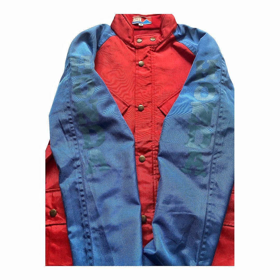 Gear for Sports × Honda × Vintage Vintage 80s Motorcyle Jacket Honda Xl Hondaline Two Tone Size US M / EU 48-50 / 2 - 6 Thumbnail