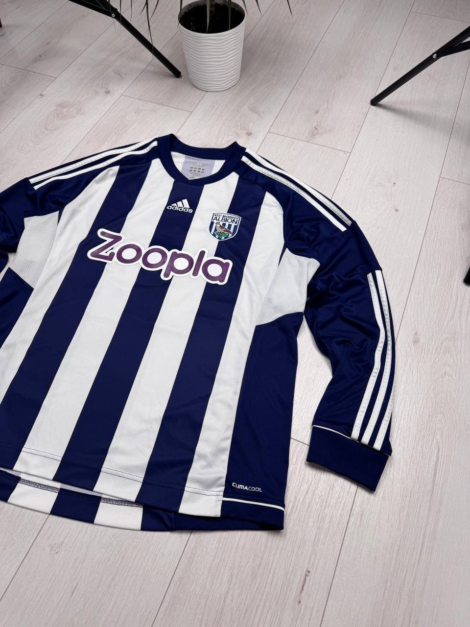 Adidas West Bromwich Albion 2012-13 Football Longsleeve Jersey Size US XL / EU 56 / 4 - 3 Thumbnail