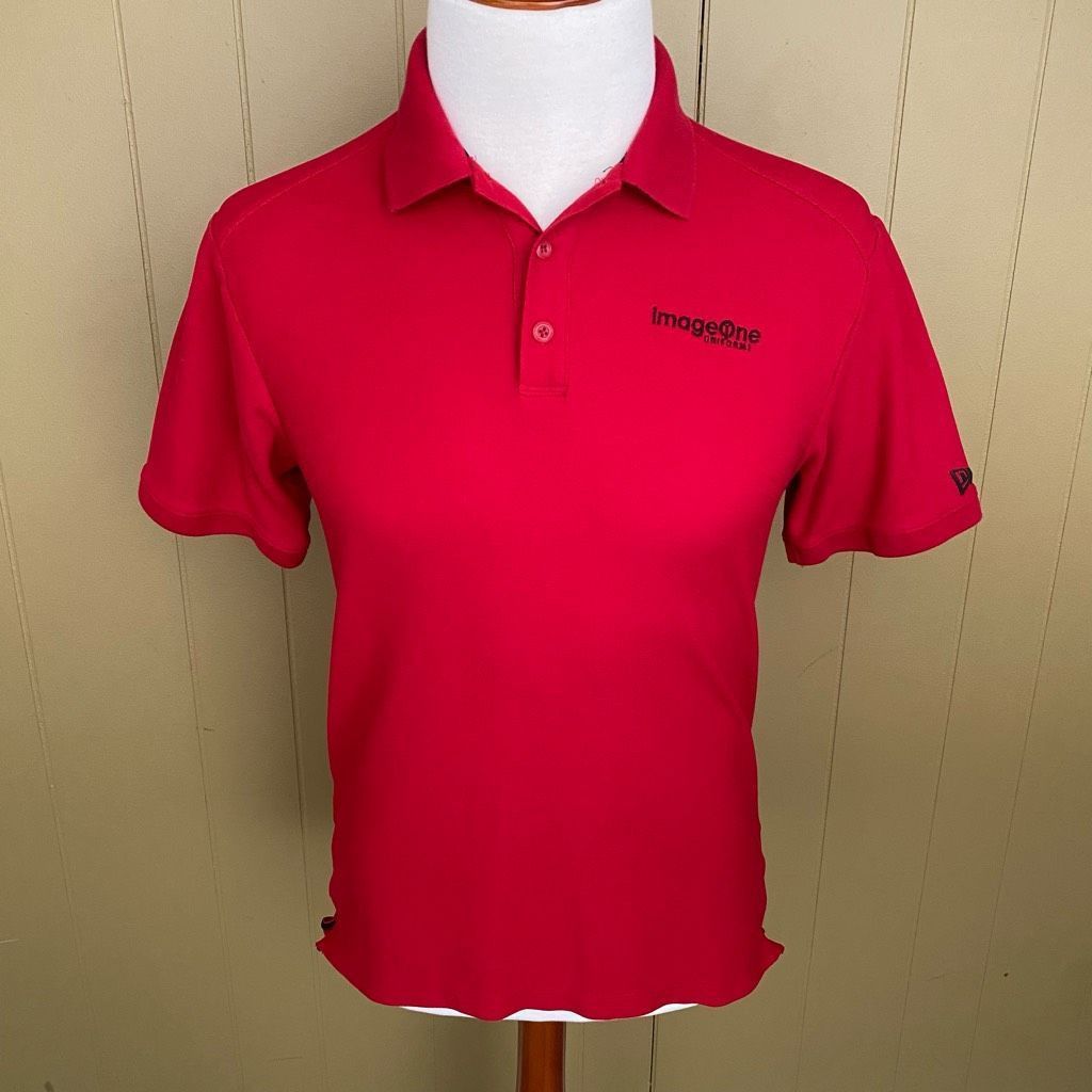 New Era New Era men M 3 button short sleeve polo red Size US M / EU 48-50 / 2 - 1 Thumbnail