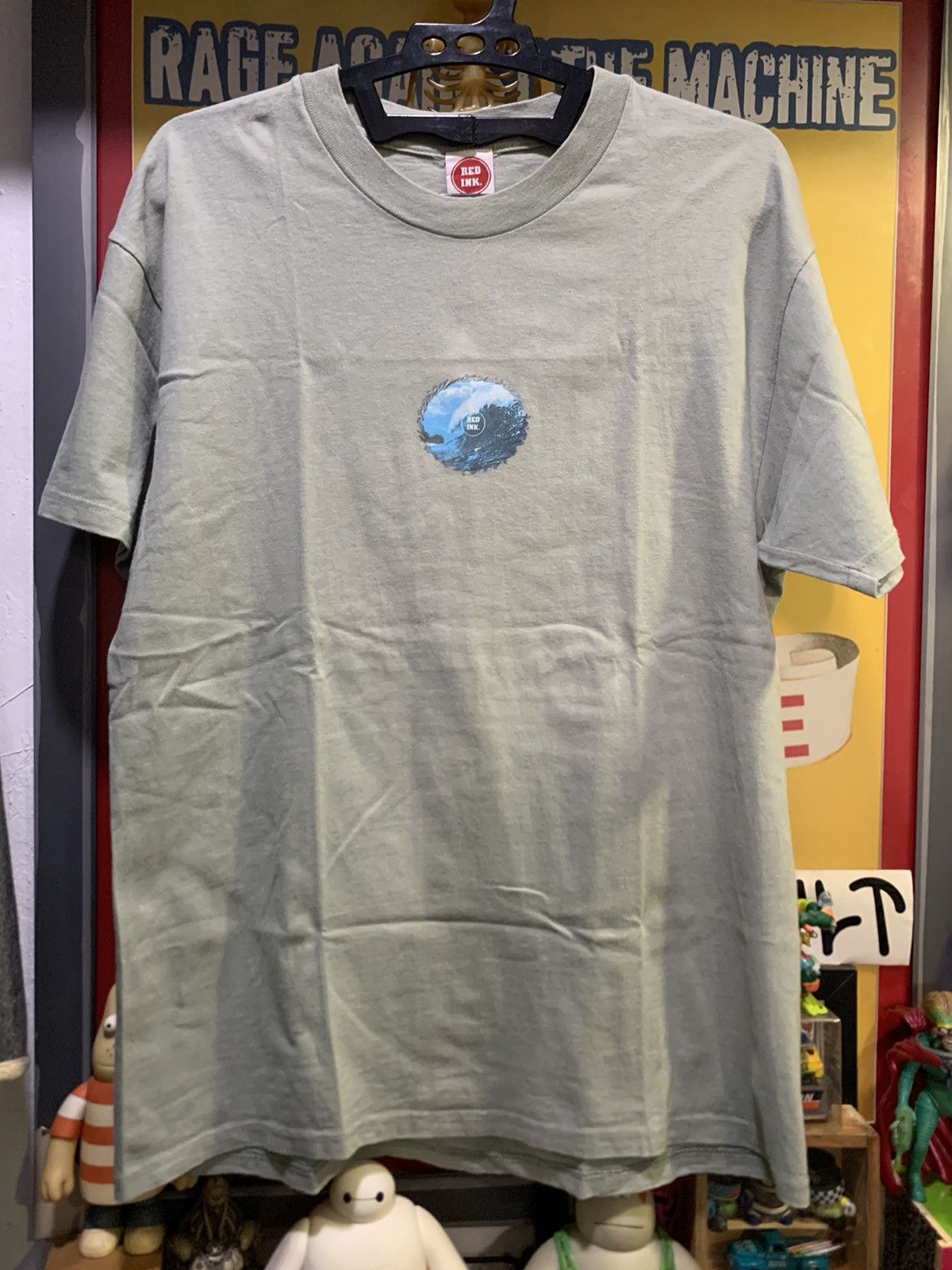 Sports Specialties Vintage RED INK “The Wave” Skate tee Size US L / EU 52-54 / 3 - 2 Thumbnail