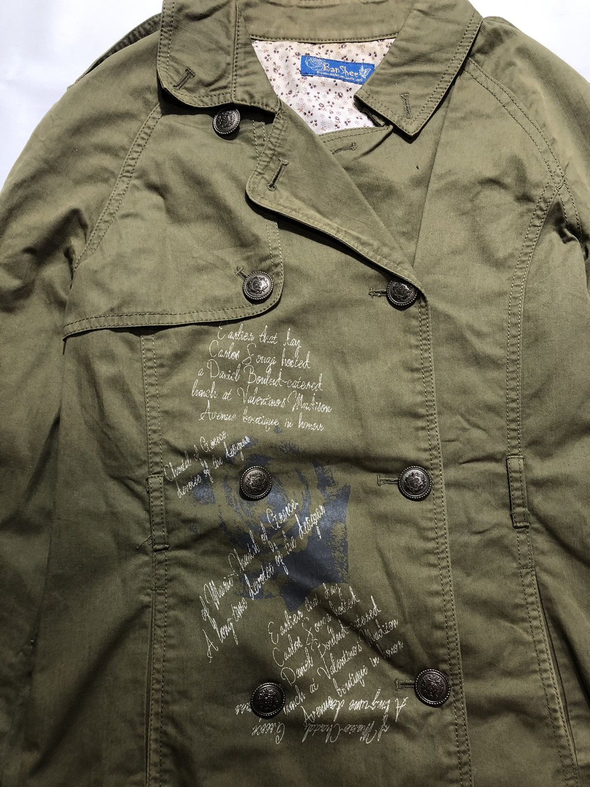 If Six Was Nine Japanese Gothic Choats Jacket GOA Style Size US M / EU 48-50 / 2 - 5 Thumbnail
